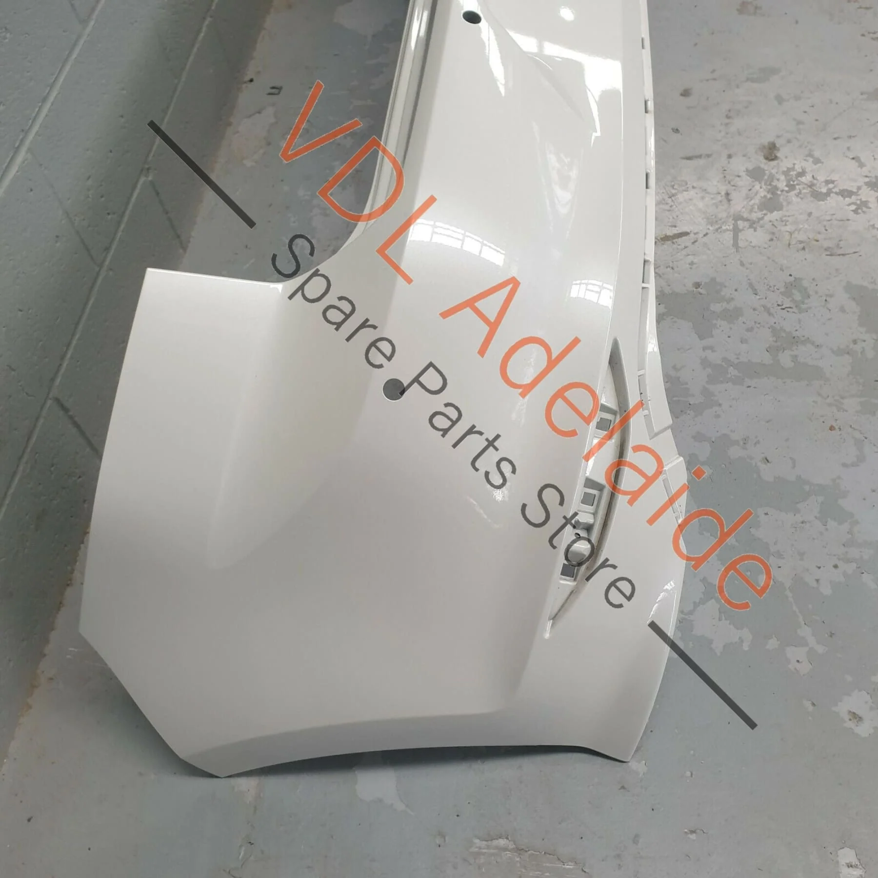 VW Golf R MK7 Rear Bumper Bar Cover Pearl White Oryxweiss Perleffekt 0R0R - Image 4
