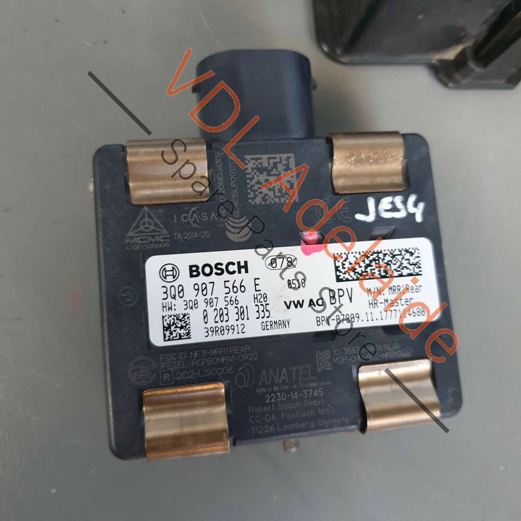 VW Tiguan MQB Mk2 Rear Right Lane Change Assist Master Control Unit 3Q0907566E - Image 4