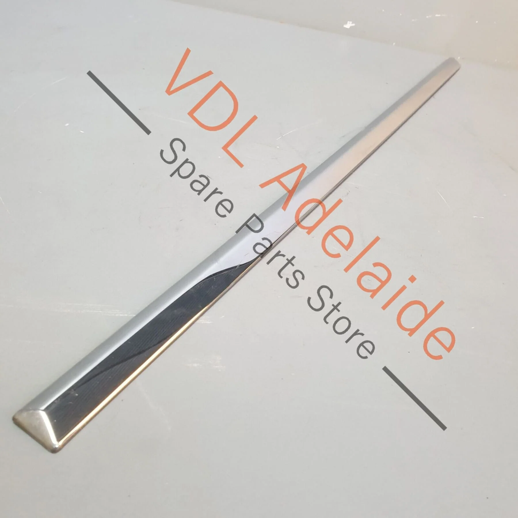 VW Passat R36 B6 Left Rear Exterior Door Chrome Moulding Strip 3C0853753C 2ZZ - Image 2
