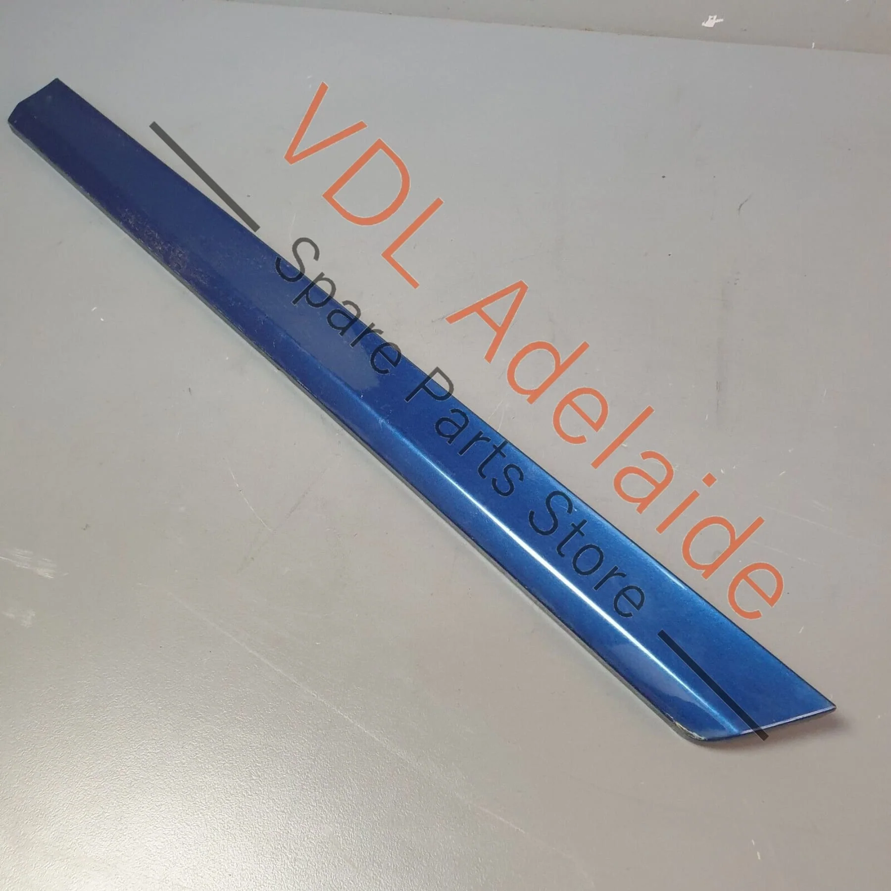 VW Passat R36 B6 Left Rear Exterior Door Strip Moulding Trim 3C0854949B GRU - Image 2
