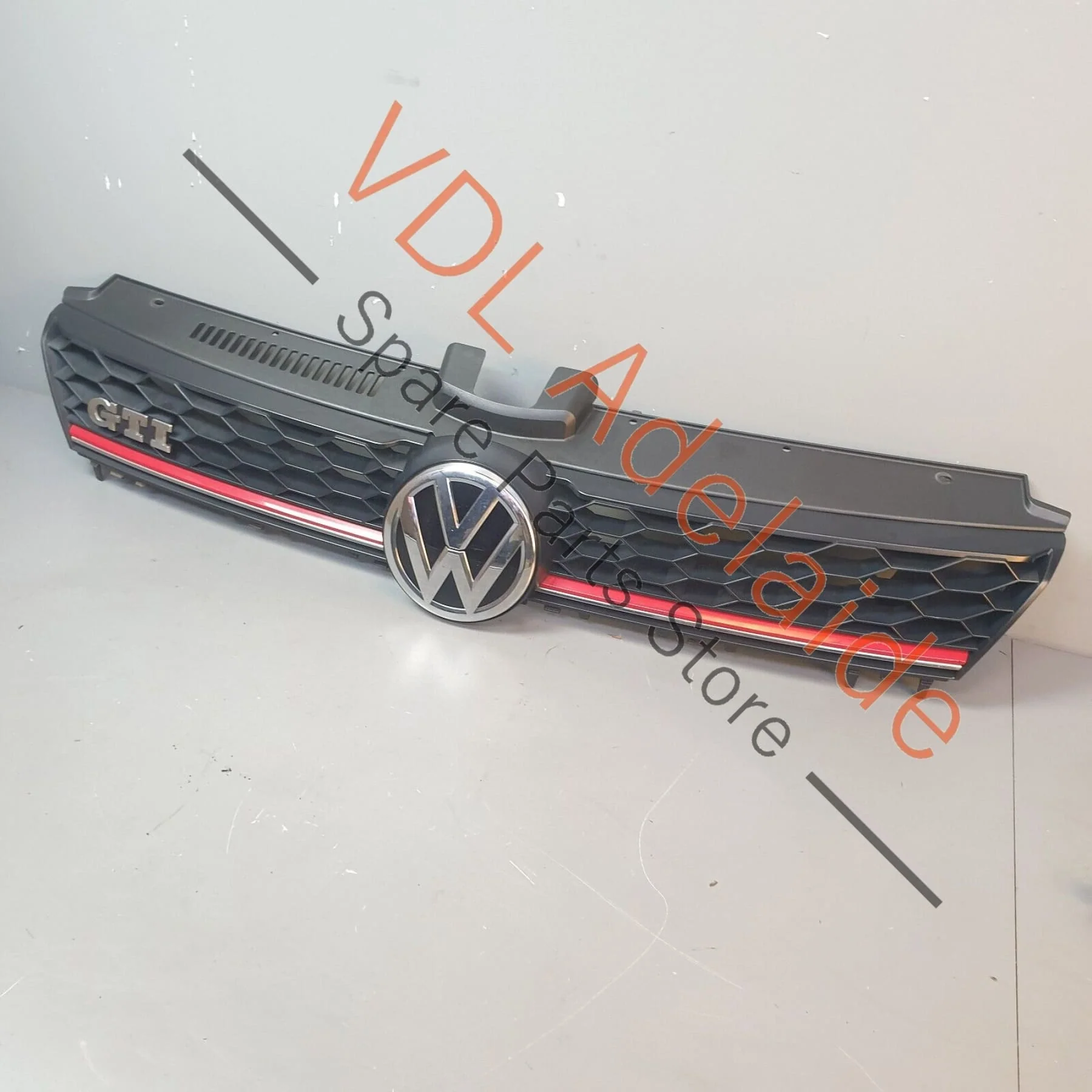 Genuine OEM VW Golf GTi Mk7 Front Grille Assembly with Badges 5G0853651AM BTU