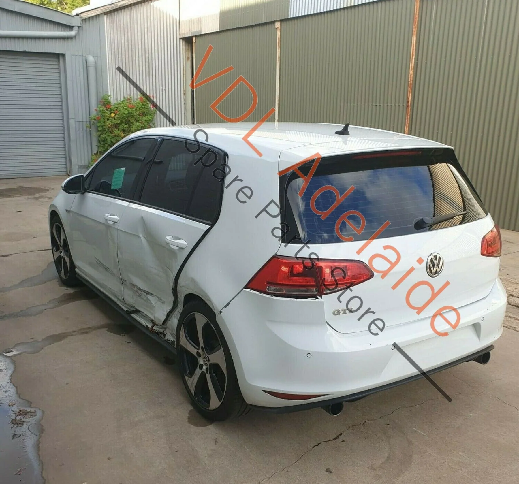 VW Golf GTi Mk7 Rear Right Window Regulator Motor 5Q0959812 - Image 9