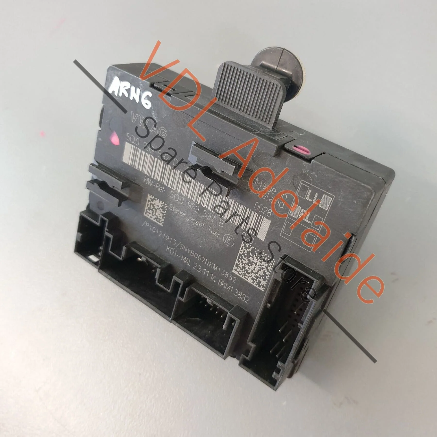 VW Golf GTi Mk7 Front Left Passenger RHD Door Control Module 5Q0959592D - Image 4
