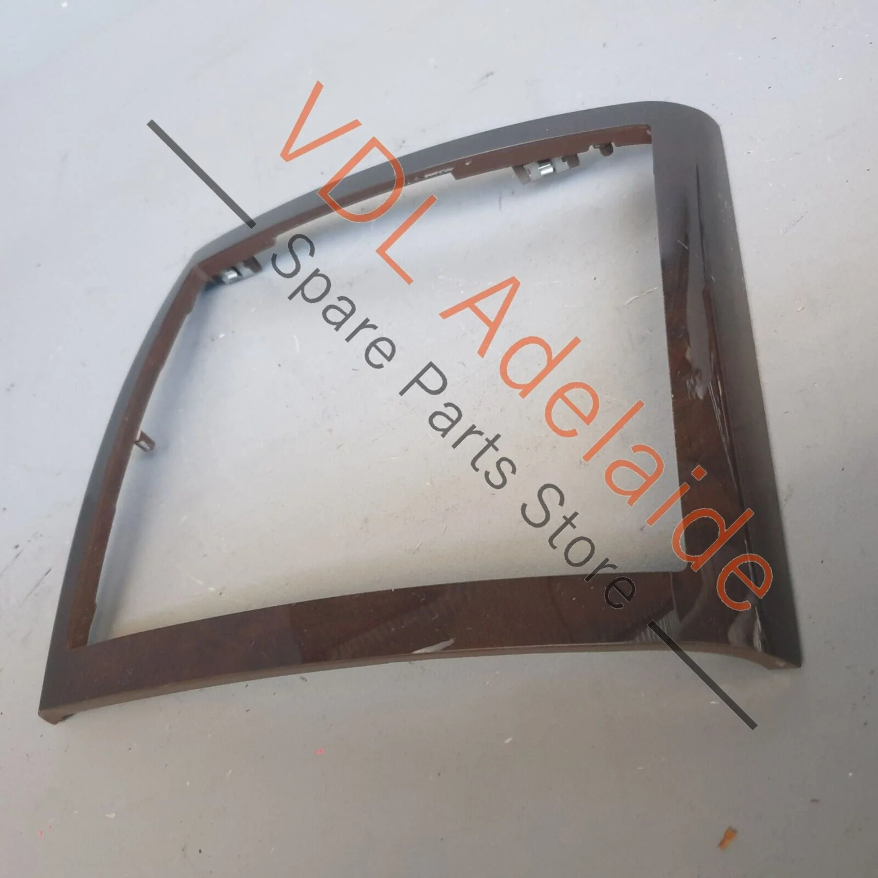 VW Touareg V10 7L Burr Walnut Interior Trim for Rear AC Vent - Image 4