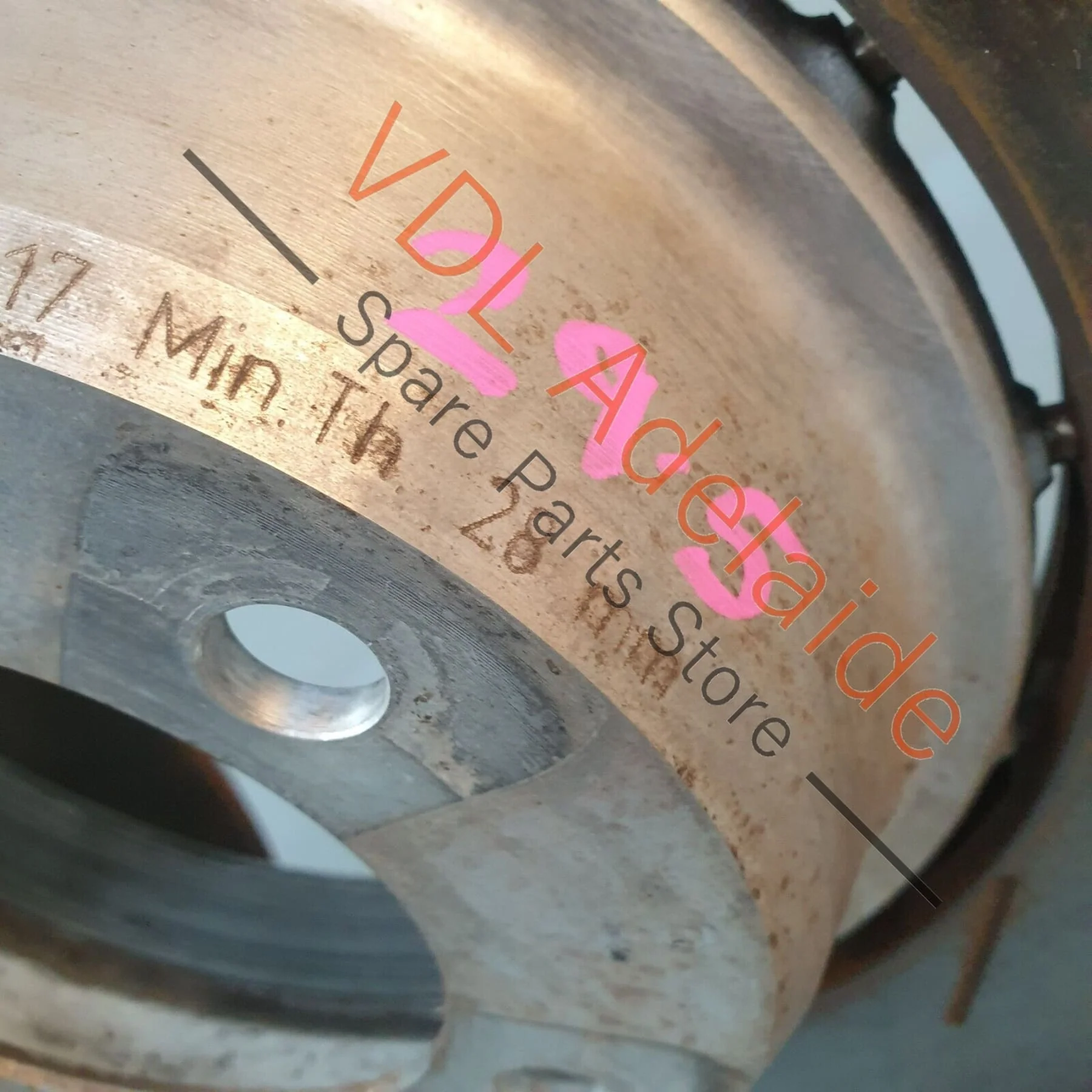 Porsche Panamera Turbo 971 Pair of Rear Disc Rotors 380mm x 30mm Slotted - Image 3