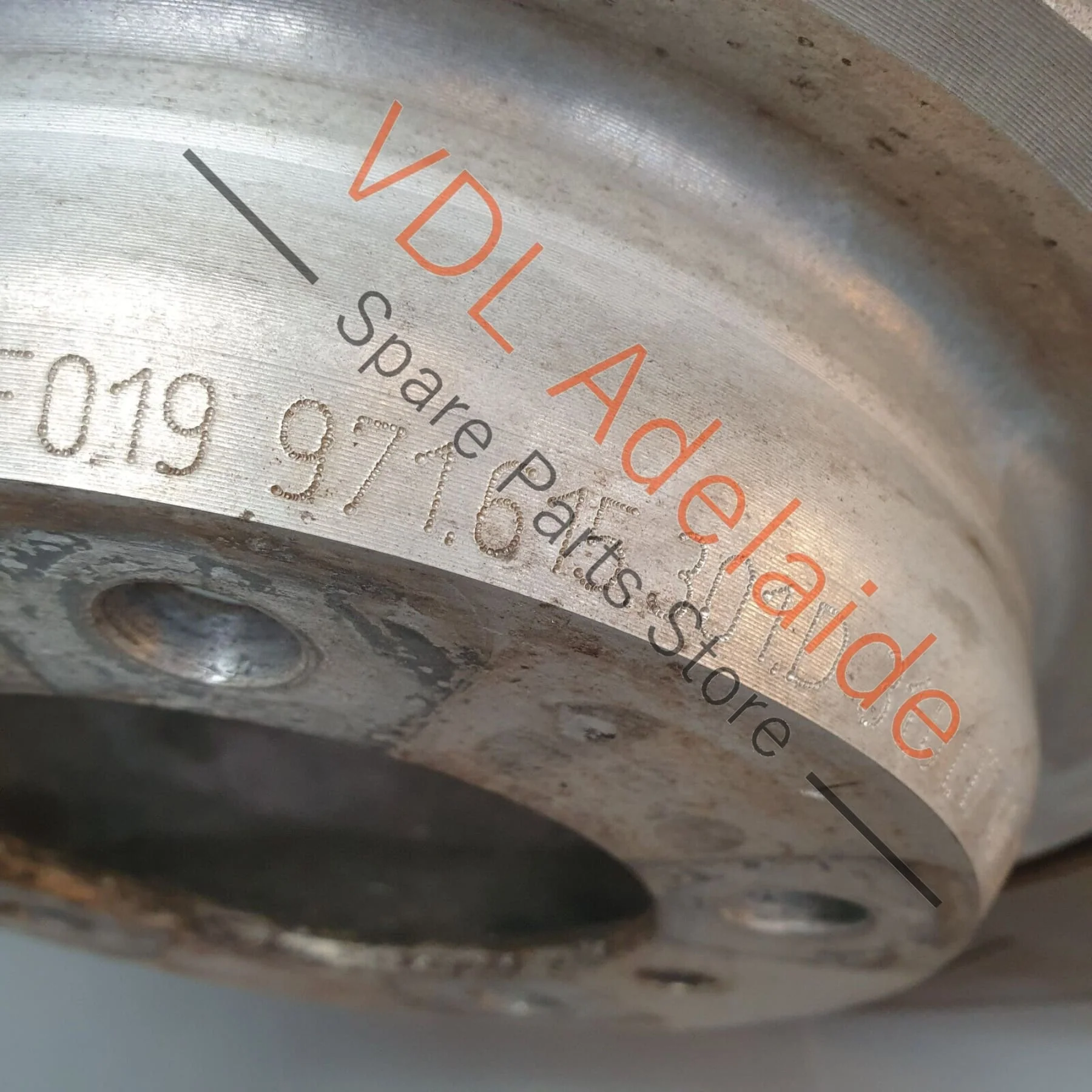 Porsche Panamera Turbo 971 Pair of Front 410mm Brake Disc Rotors Slotted - Image 6
