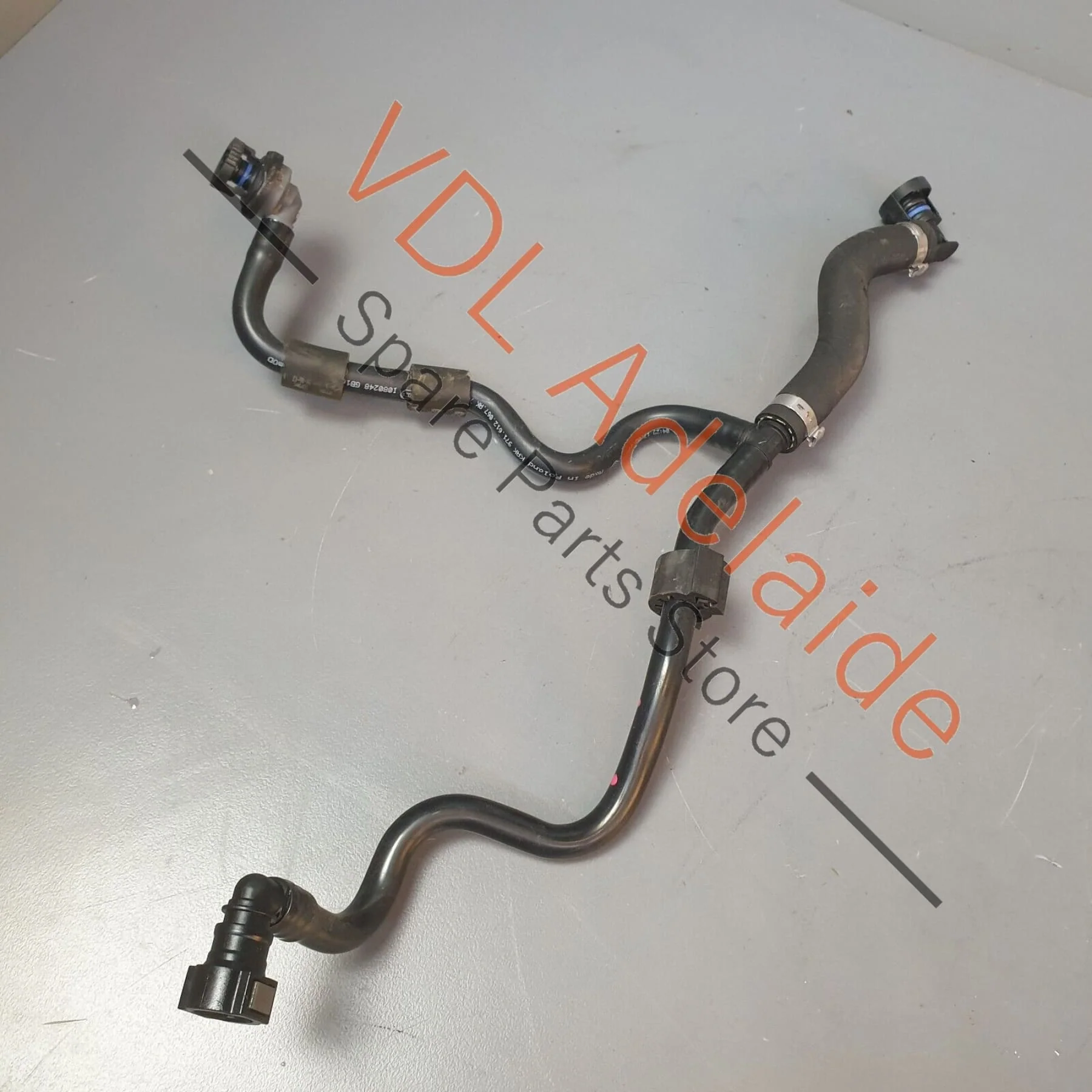Porsche Panamera Turbo 971 Vacuum Line Hose Rear of Engine Water Box 971612067N