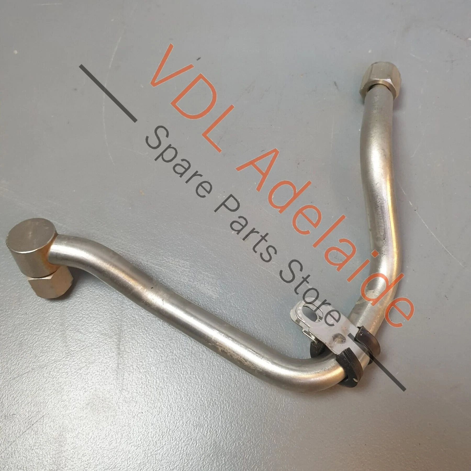 Porsche Panamera Turbo 971 Right Side Fuel Pressure Line Hose 9A712750710 - Image 8