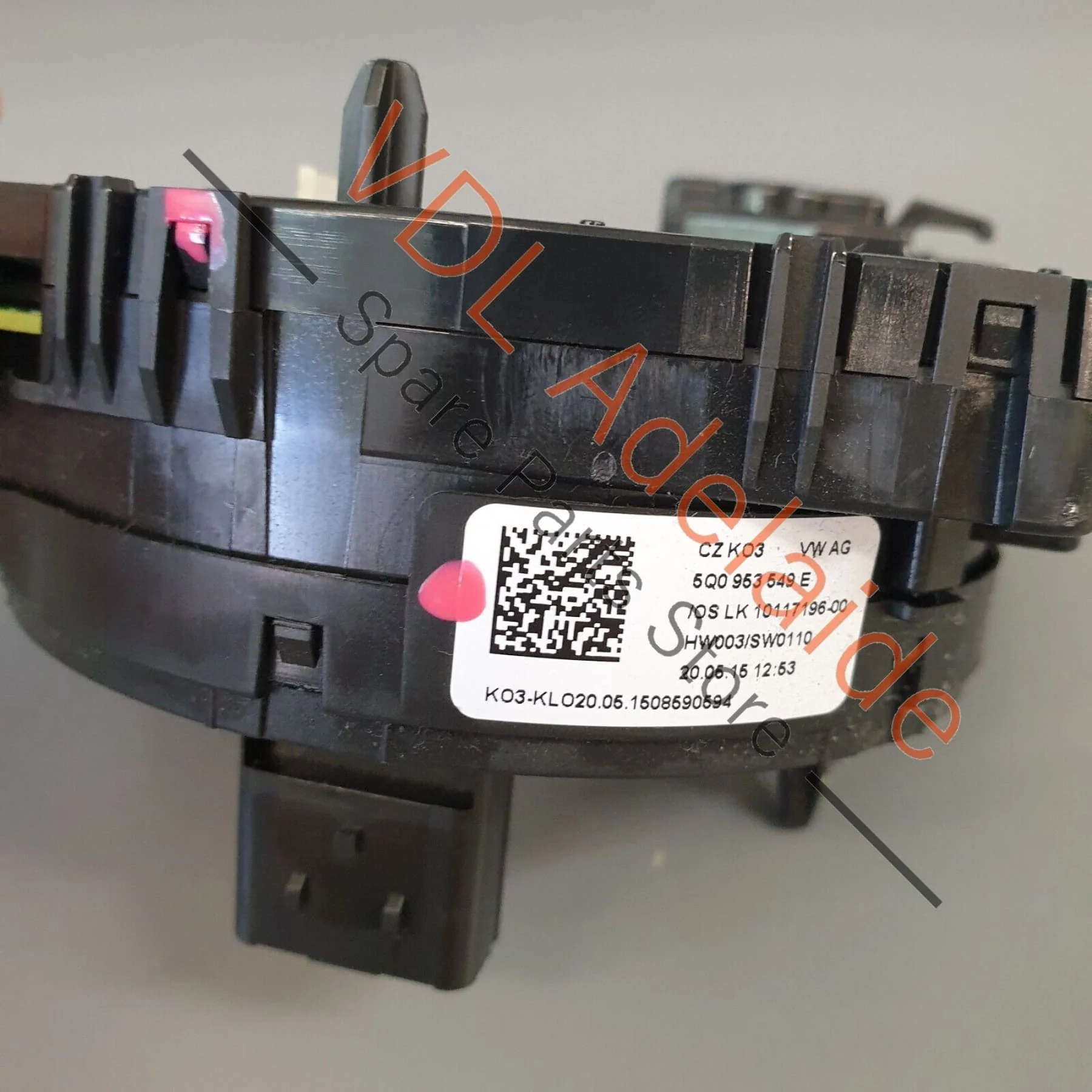 Audi RS3 S3 8V Steering Column Combination Switch Module Clockspring 5Q0953549E - Image 3