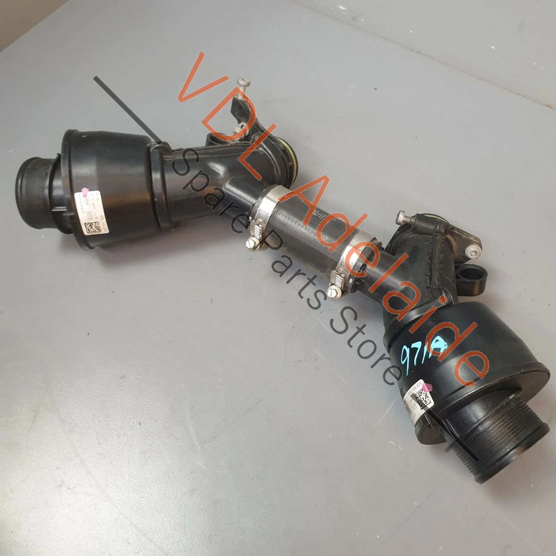Porsche Panamera Turbo 971 Intake Manifold Pressure Pipe Left & Right