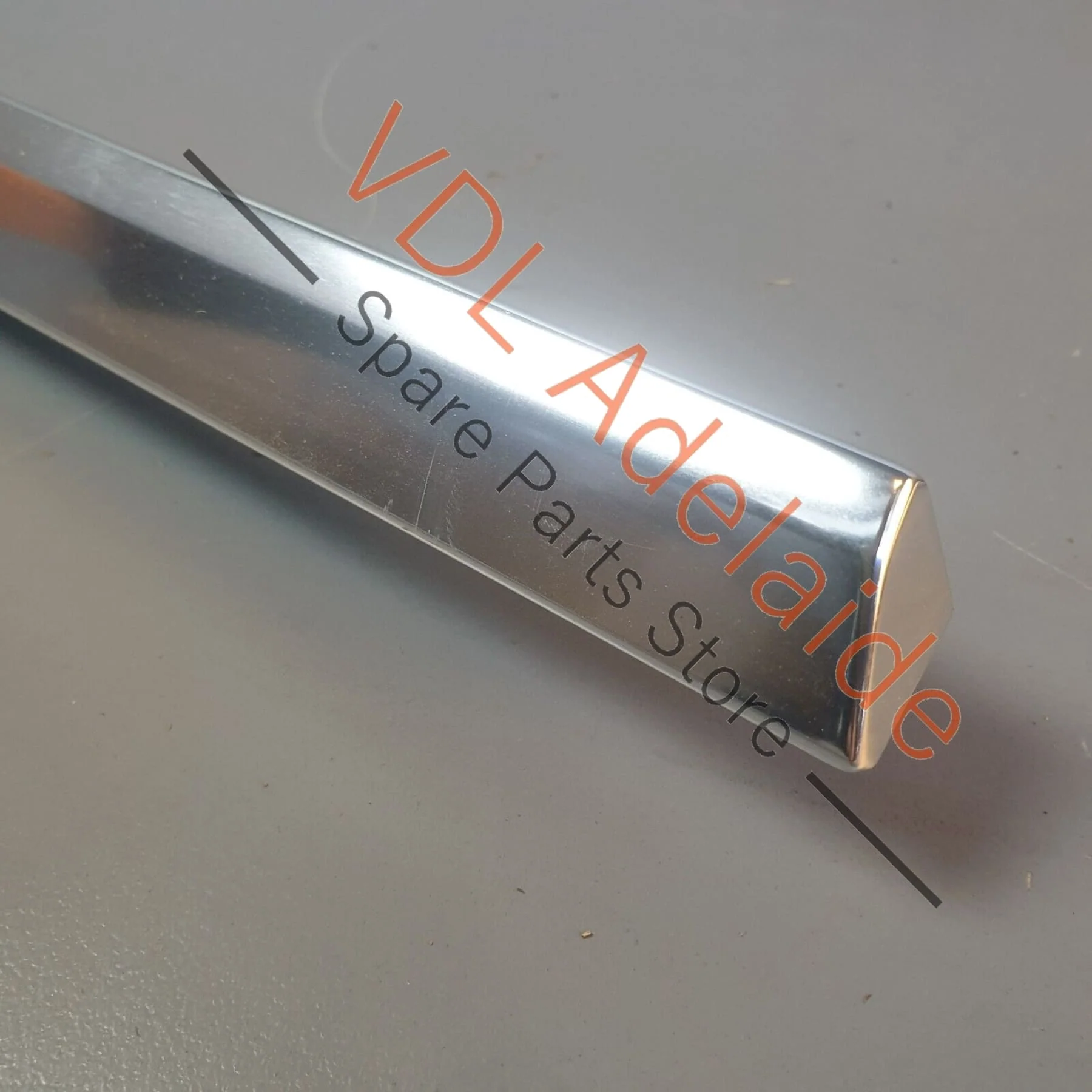 Porsche Panamera Turbo 971 Right Rear Window Slot Seal Door Exterior Chrome - Image 7