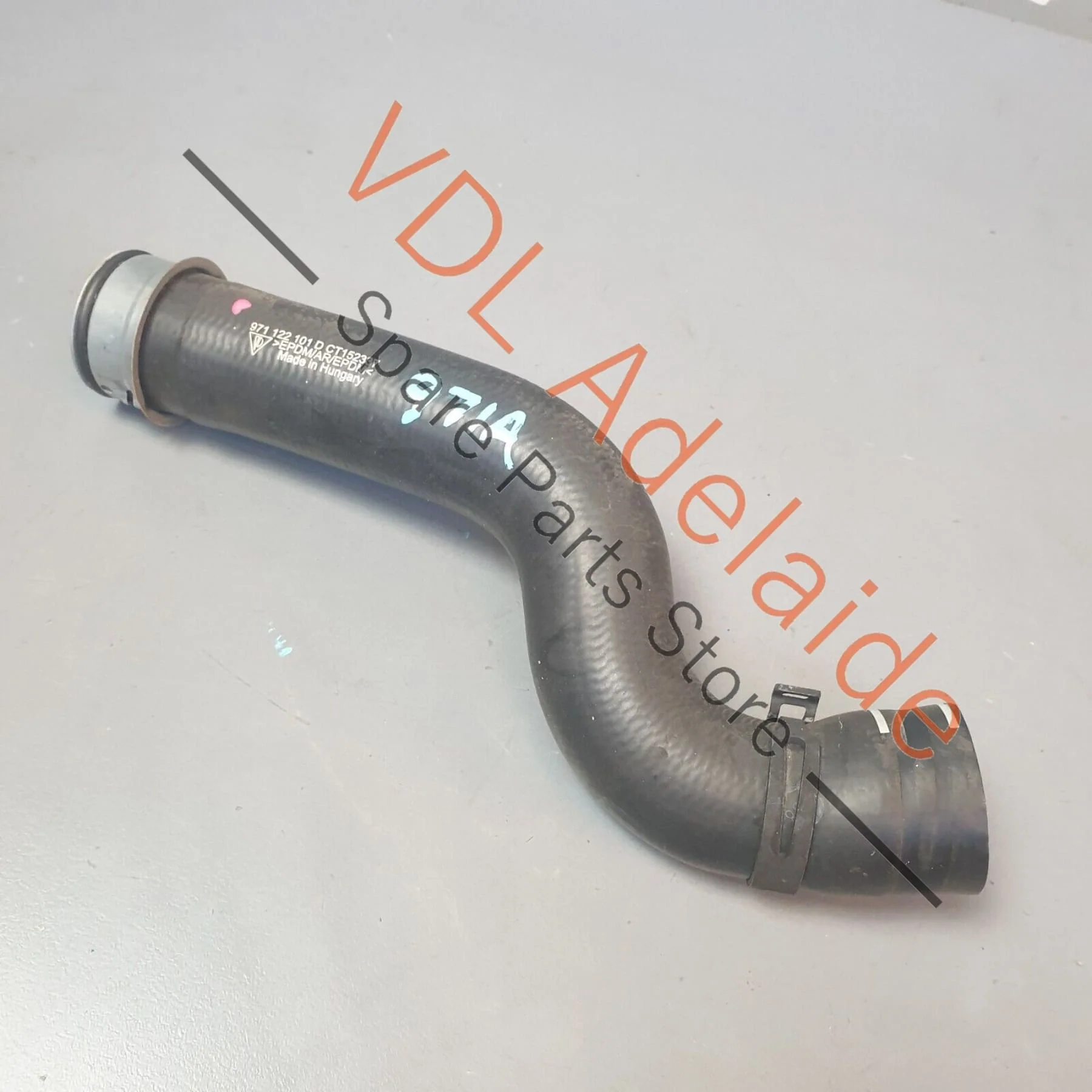 Porsche Panamera Turbo 971 Radiator Coolant Pipe Hose Front Left - Image 2