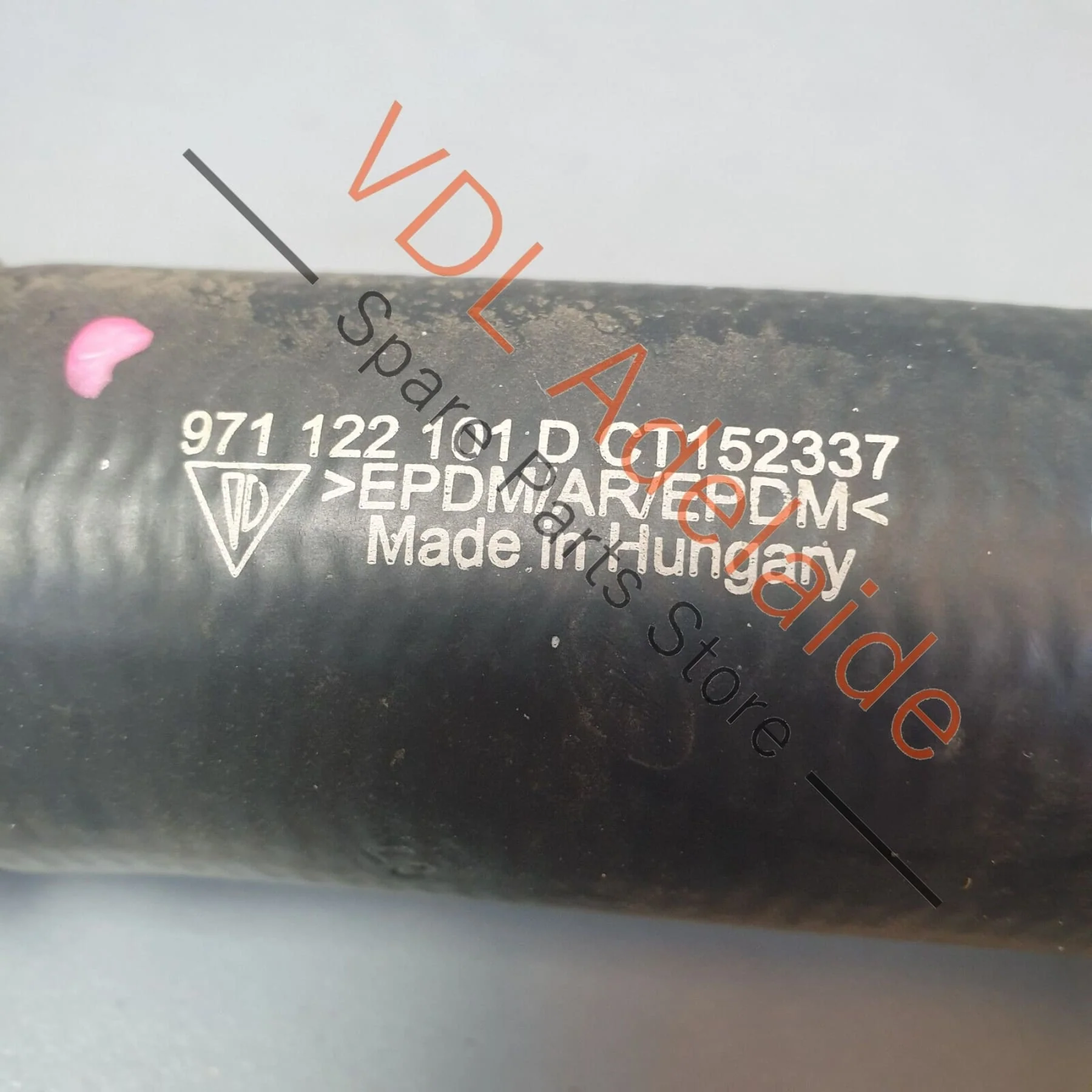 Porsche Panamera Turbo 971 Radiator Coolant Pipe Hose Front Left - Image 5