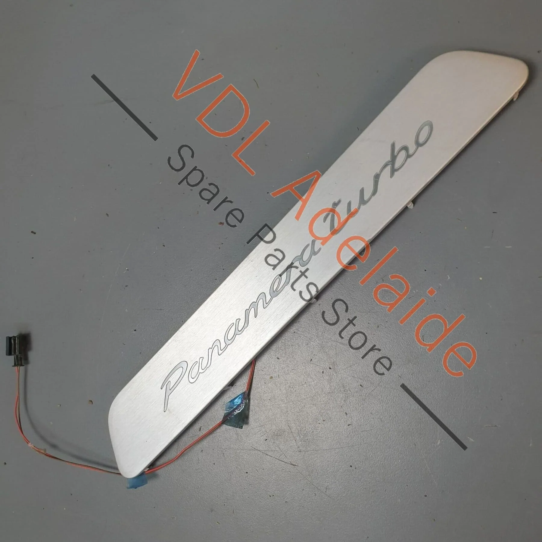 Porsche Panamera Turbo 971 Illuminated Front Door Sil Trim Strip PANAMERA TURBO