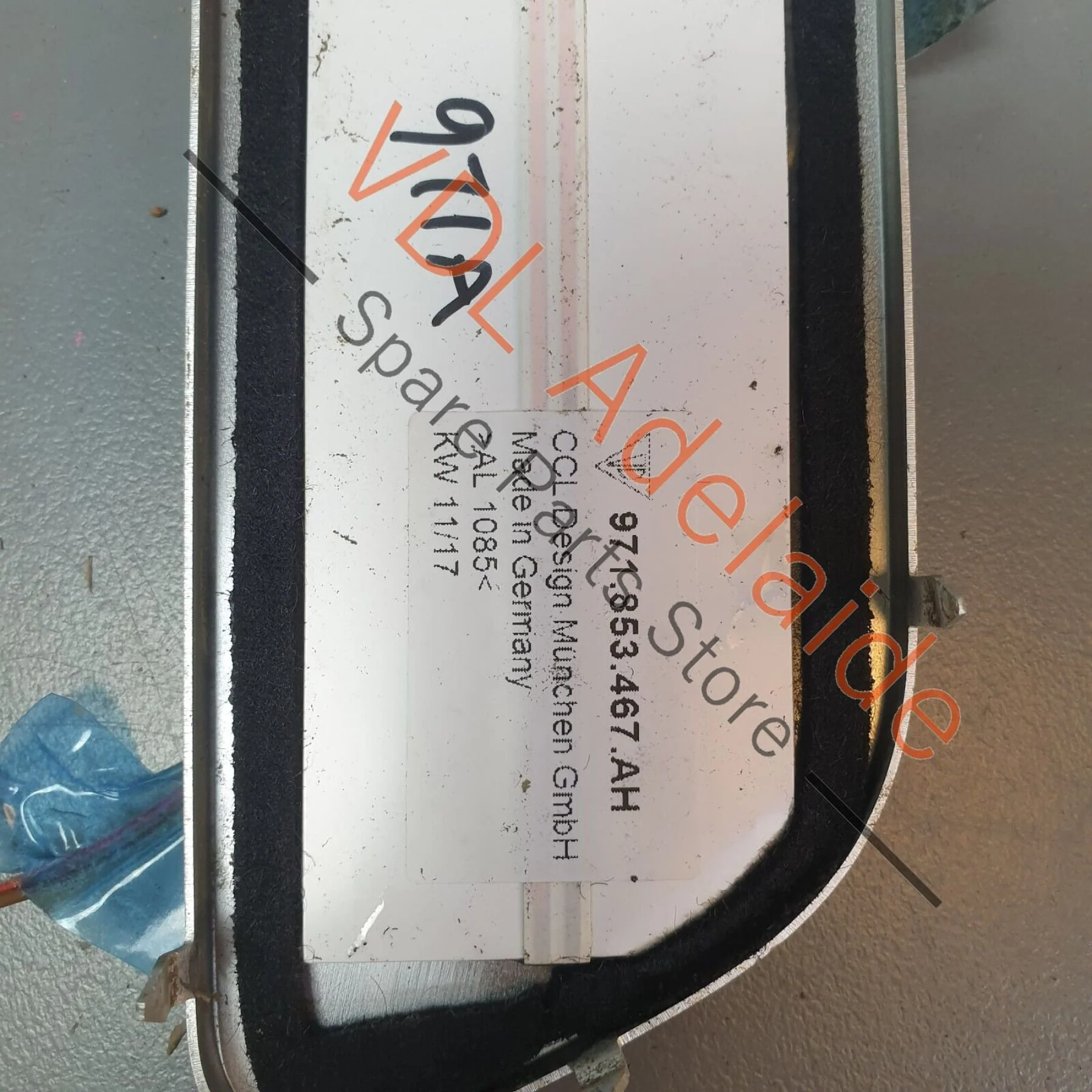 Porsche Panamera Turbo 971 Illuminated Front Door Sil Trim Strip PANAMERA TURBO - Image 7