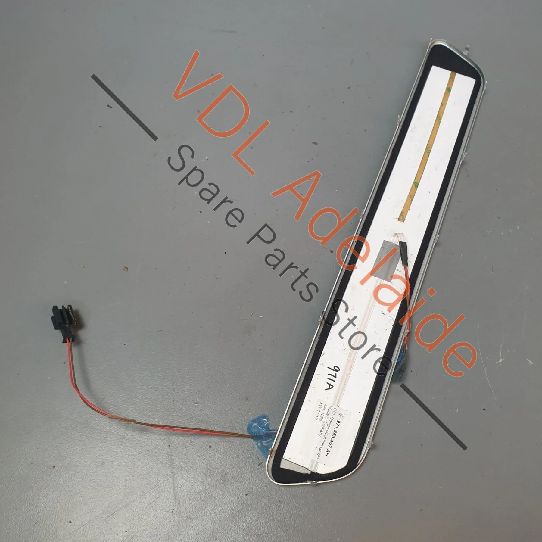 Porsche Panamera Turbo 971 Illuminated Front Door Sil Trim Strip PANAMERA TURBO - Image 8