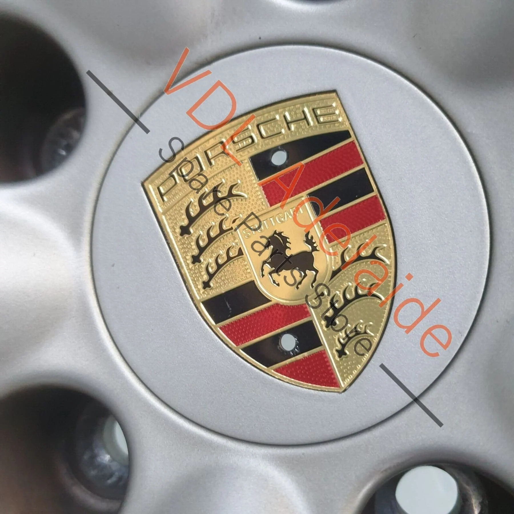 1x Porsche Panamera Turbo 971 21x11.5 in Rear Alloy Wheel Rim - Image 3