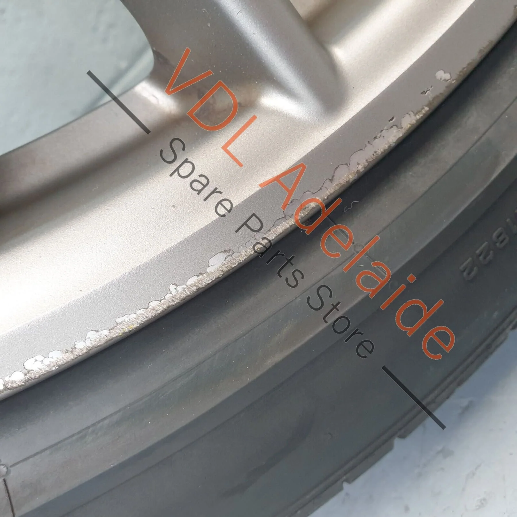 1x Porsche Panamera Turbo 971 21x9 in Front Alloy Wheel Rim - Image 5