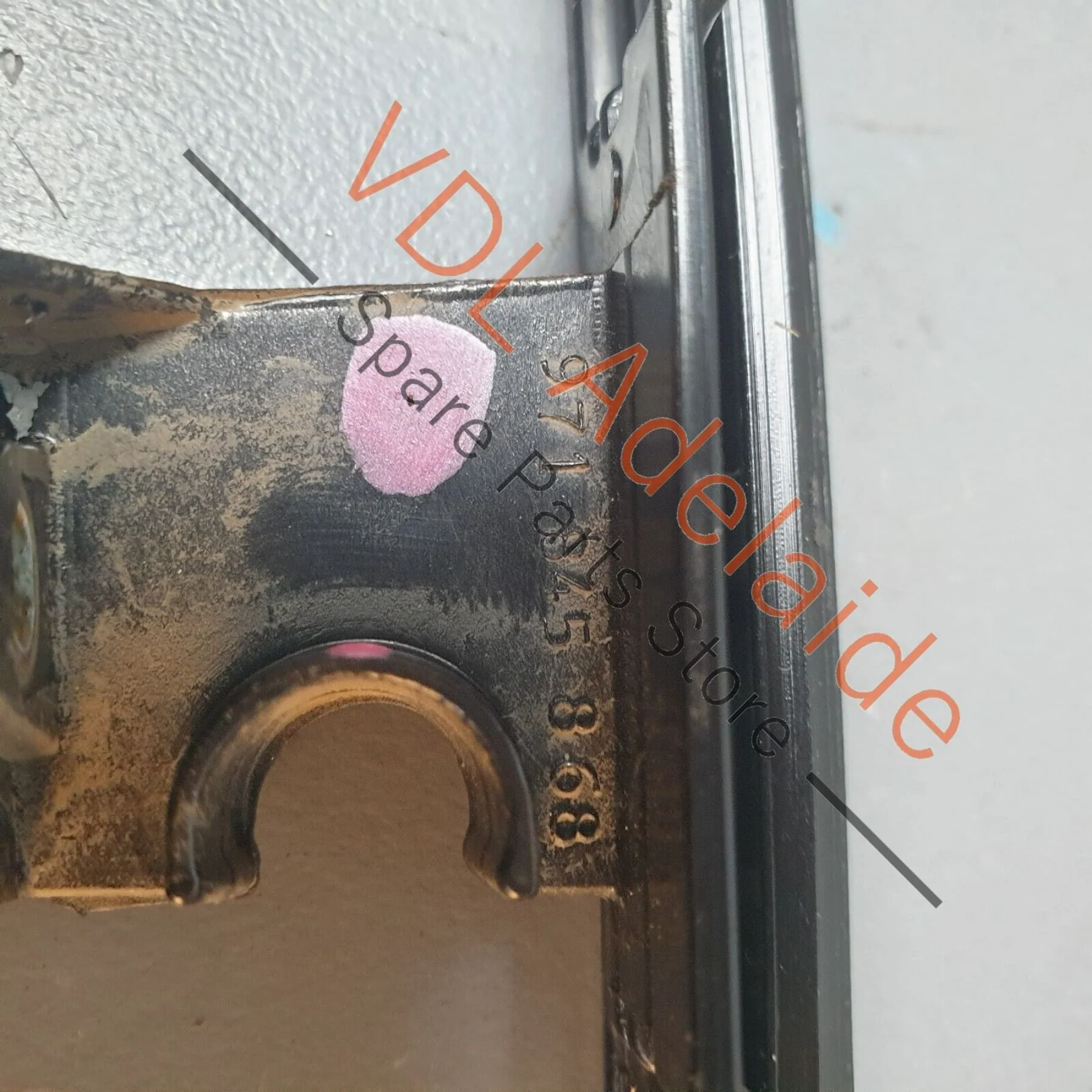Porsche Panamera Turbo 971 Front Right Window Regulator Guide Bracket 971845868 - Image 7