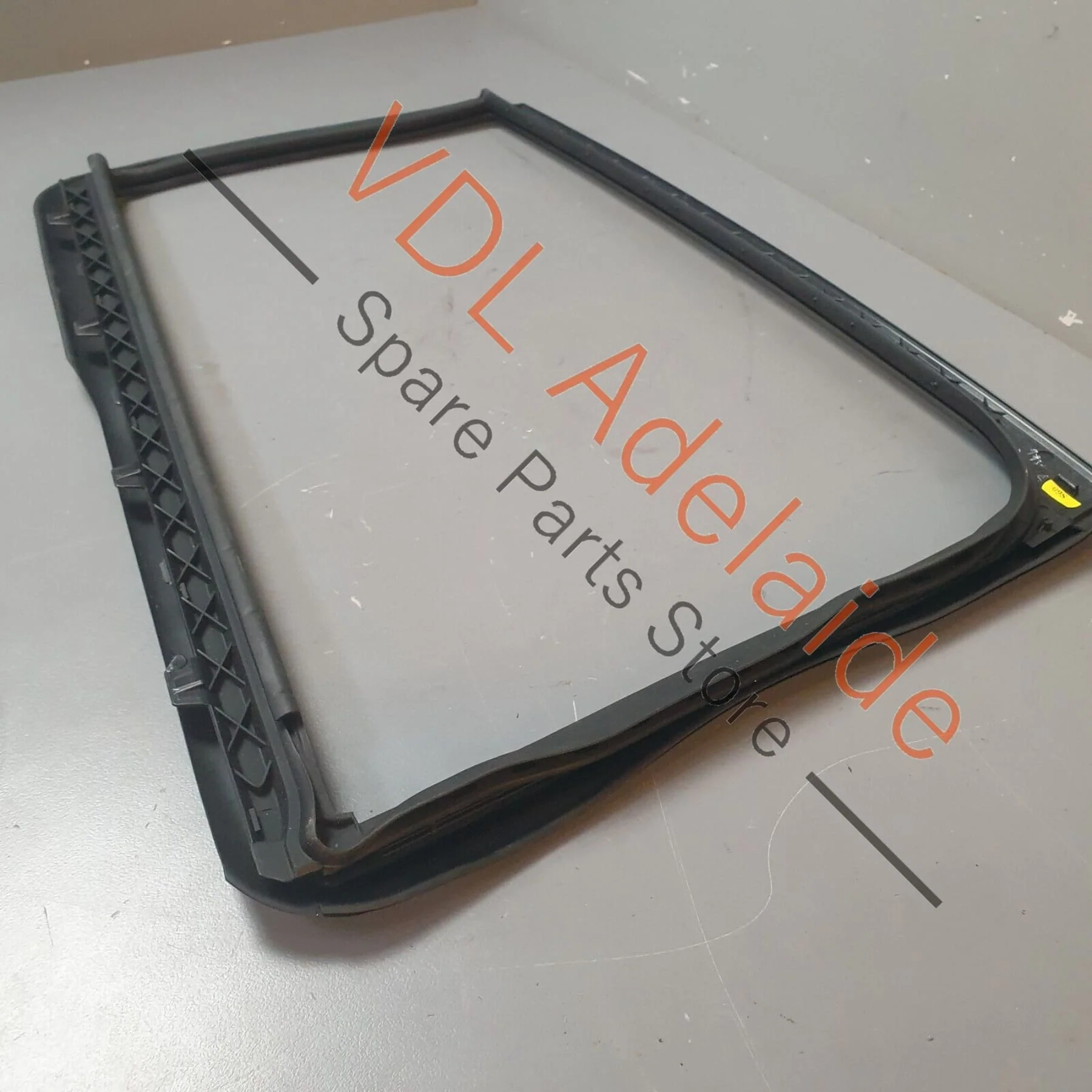 Porsche Panamera Turbo 971 Rear Left Window Seal Guide Gasket - Image 6