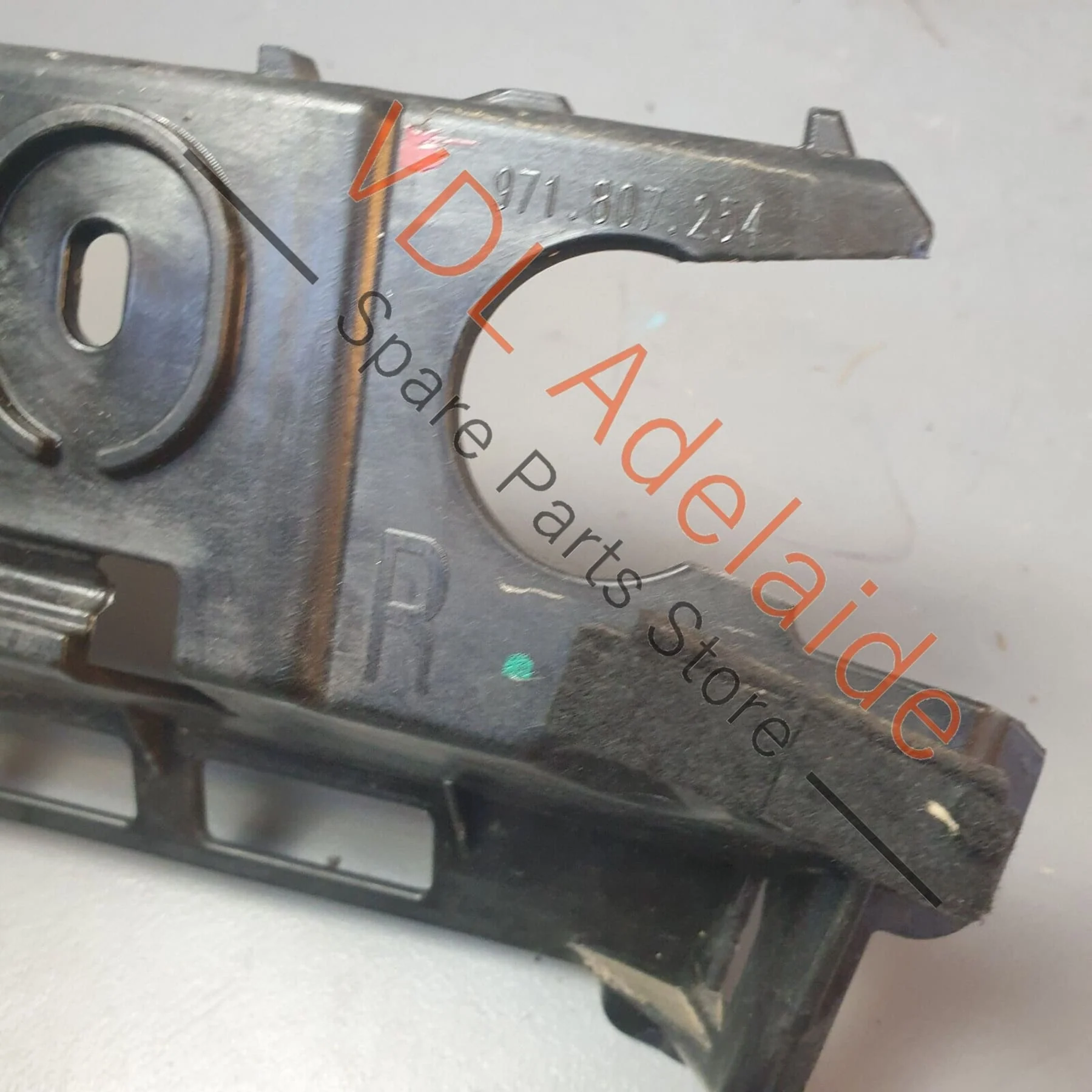 Porsche Panamera Turbo 971 Rear Bumper Guide Piece Bracket Right RHS 971807254 - Image 6