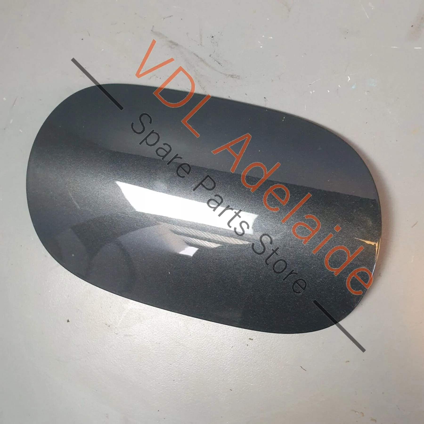 Porsche Panamera Turbo 971 Right Side Fuel Filler Flap Cover Volcano Grey M7R - Image 6