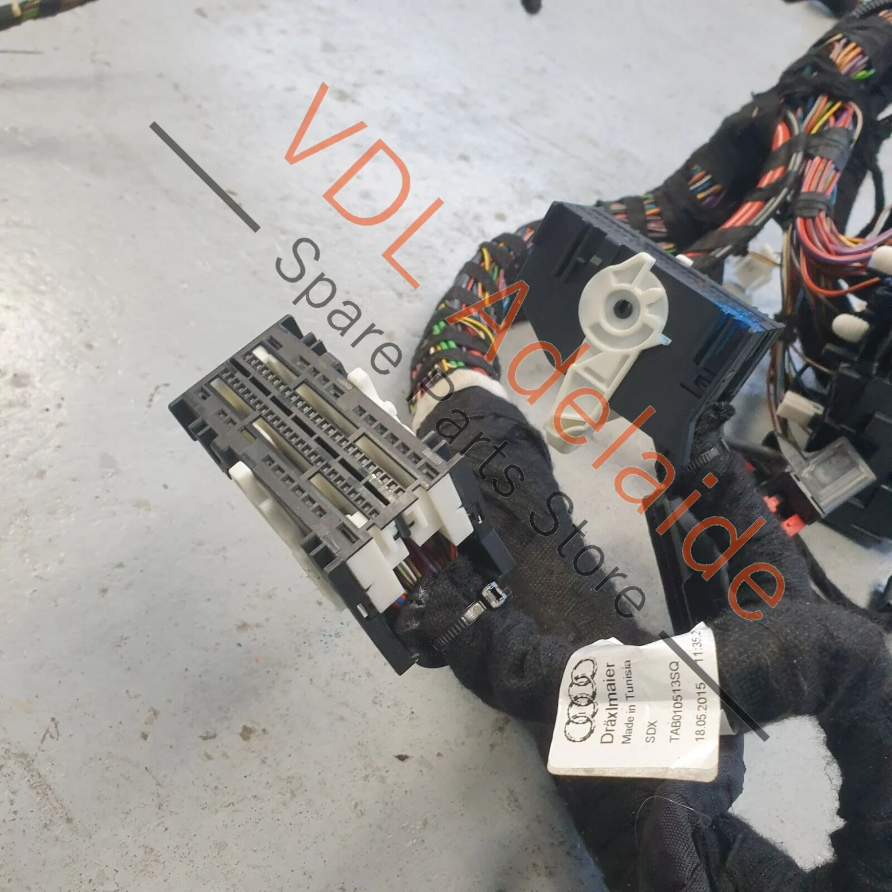 Audi RS3 8V 2015-2020 Main Vehicle Interior Body Wiring Harness 8V2971051 - Image 4