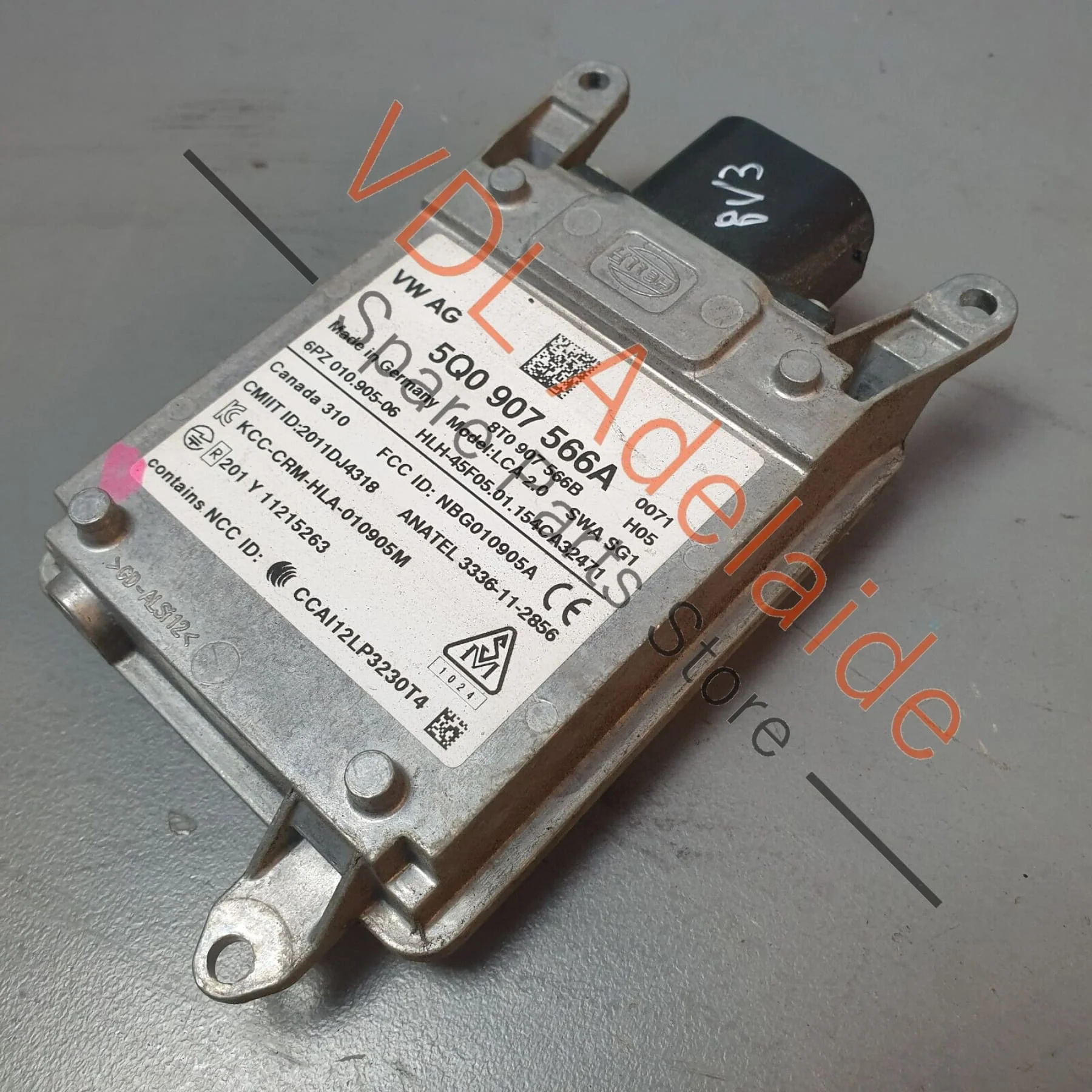 Audi RS3 8V Control Unit Radar Lane Change Assist Master Right RHS 5Q0907566A - Image 4