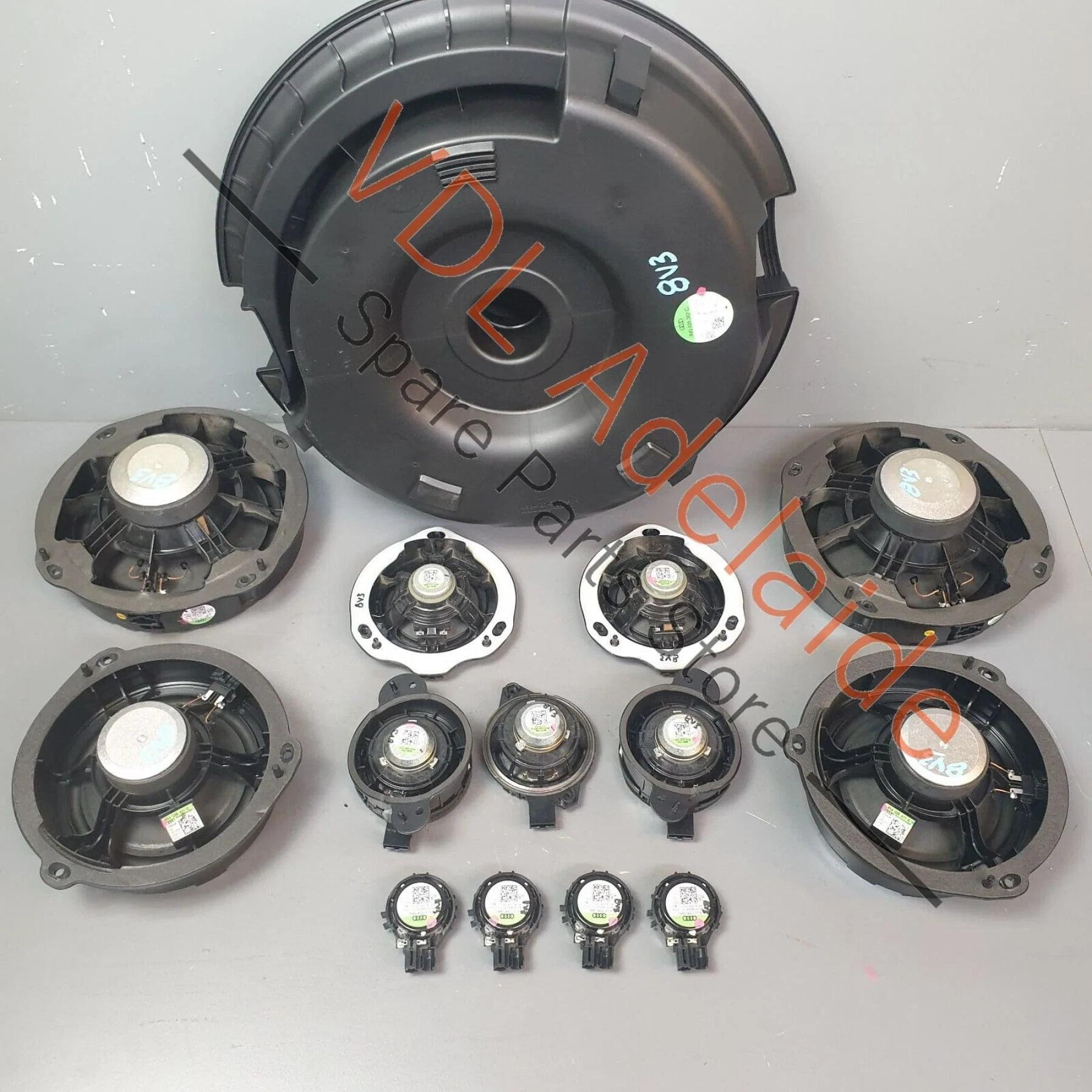 Audi RS3 8V AC Set of Bang & Olufsen Speaker Package with Woofer - Image 6