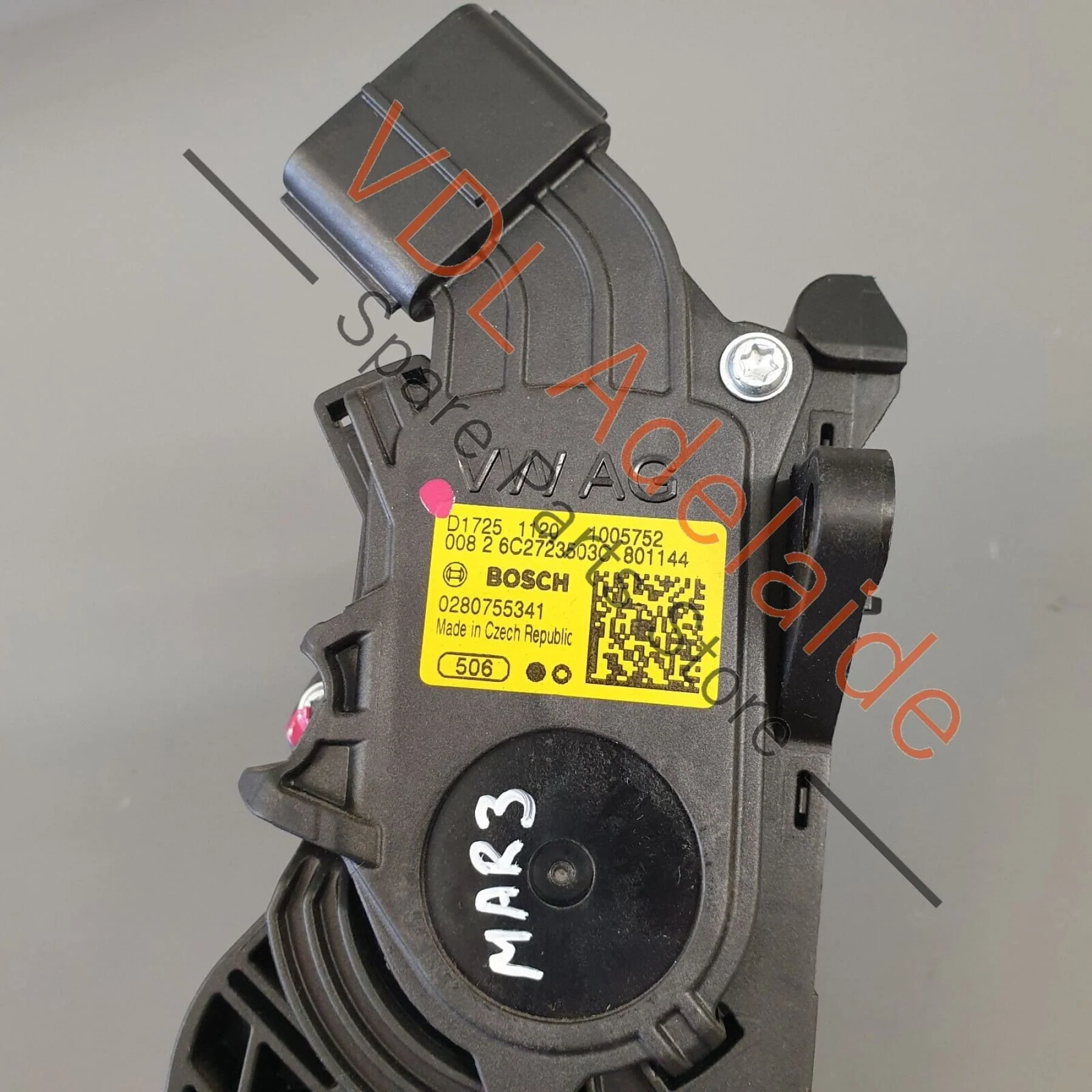 VW Polo GTi Mk5 6R Accelerator Pedal with Electronic Module & Cap Cover for RHD - Image 4
