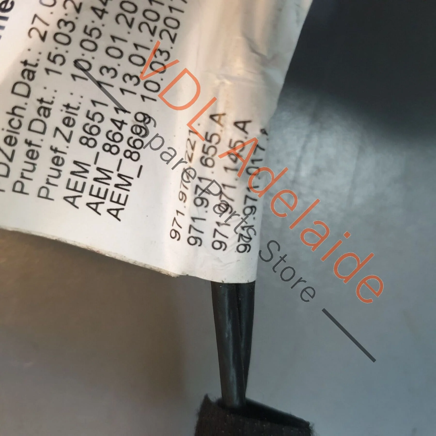 Porsche Panamera Turbo 971 Left Side Boot Hatch Wiring Set Harness 971971017Y - Image 6
