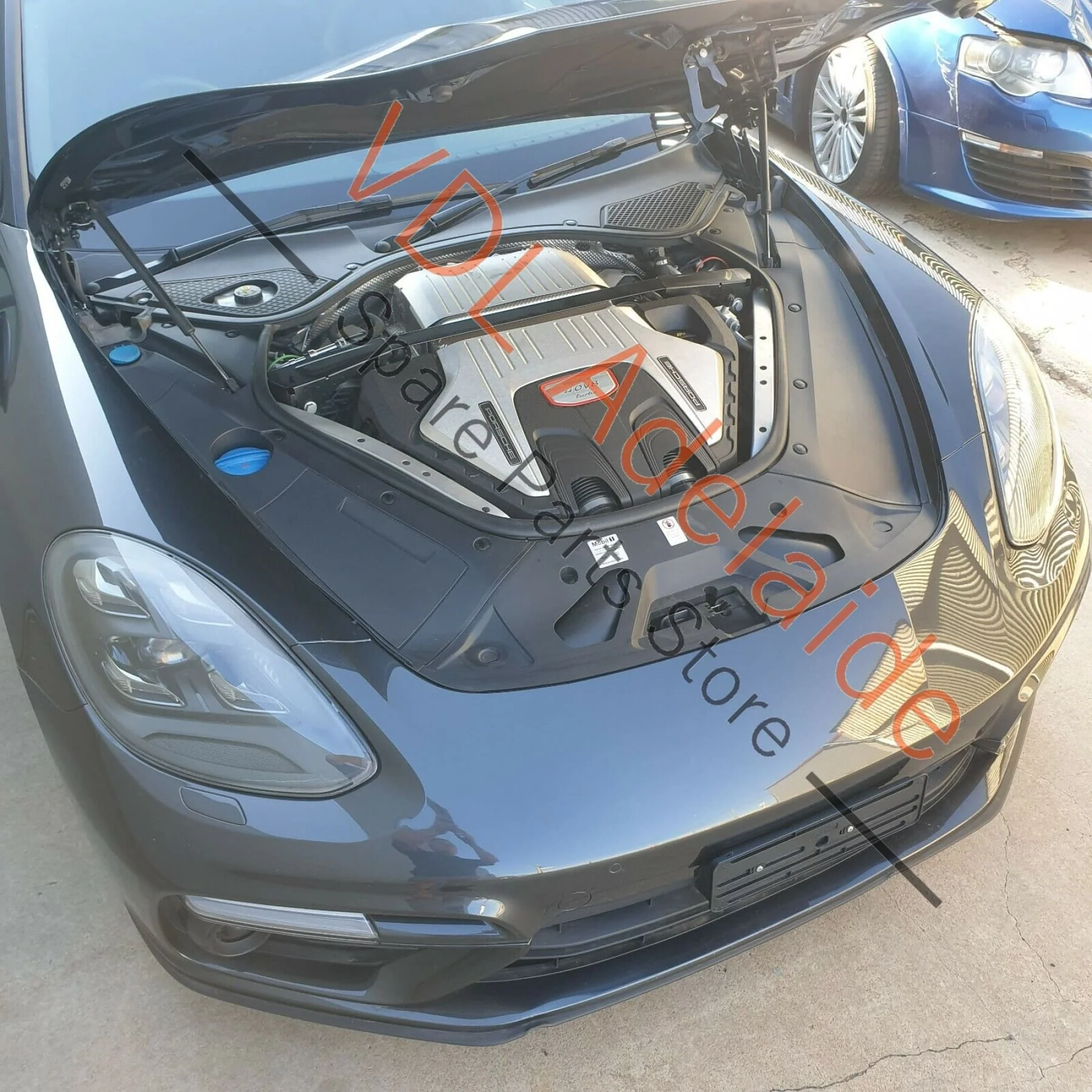 Porsche Panamera Turbo 971 2x Bonnet Lift Gas Strut Props 298823359 - Image 8