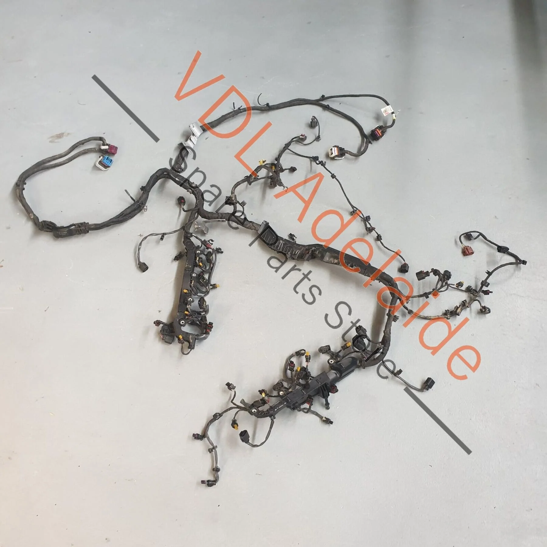 Porsche Panamera Turbo 971 CVDA 4.0 ECU Engine Wiring Harness Set 9A797159500