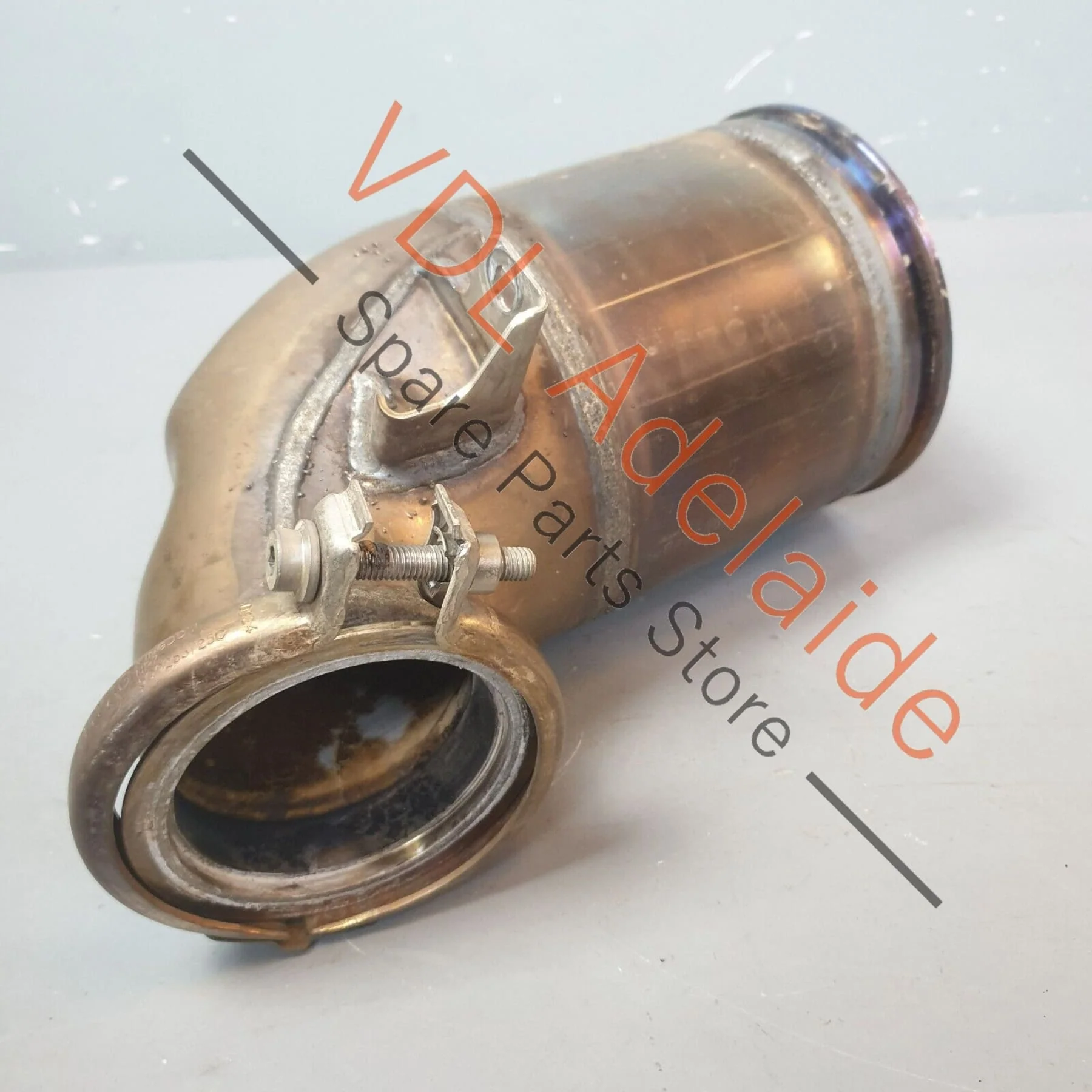 Porsche Panamera Turbo 971 Left Upper Catalytic Converter Catalyst 9A7254301G