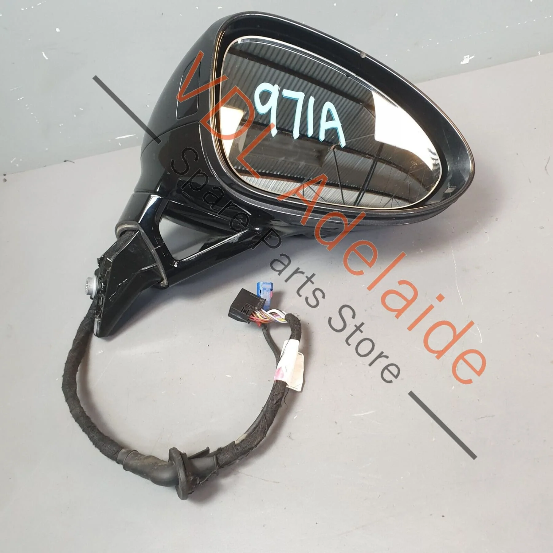 Porsche Panamera Turbo 971 Complete Right Side Wing Door Mirror RHS for RHD