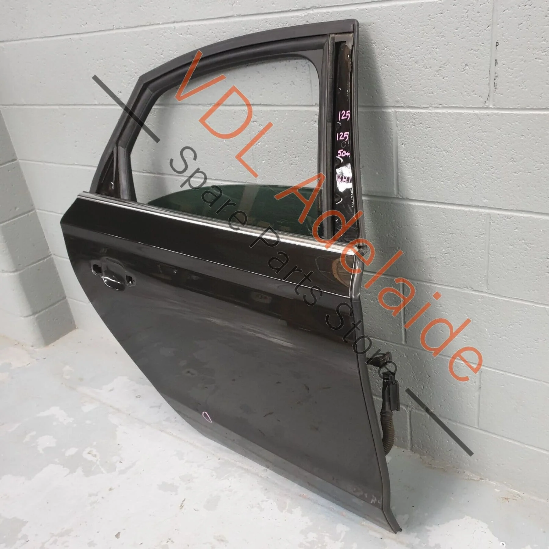 Audi A8 4H 2010-2017 Rear Right Door Shell Panel w Glass Havanna Black 4J4J 4H0845206A - Image 4