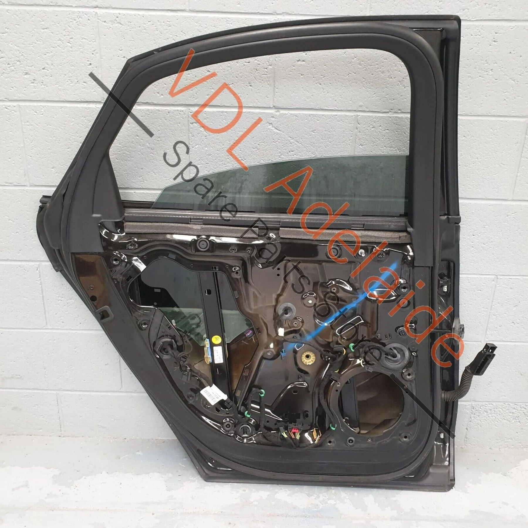 Audi A8 4H 2010-2017 Rear Left Door Shell Panel w Glass Havanna Black 4J4J 4H0833051C - Image 6