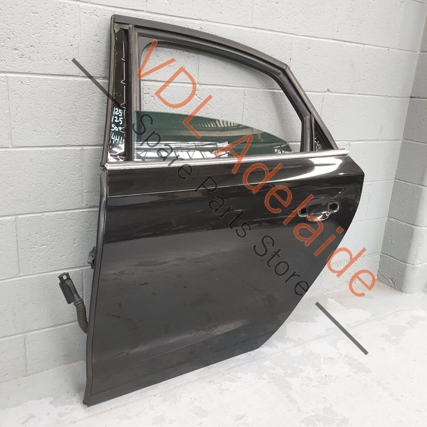 Audi A8 4H 2010-2017 Rear Left Door Shell Panel w Glass Havanna Black 4J4J 4H0833051C - Image 7
