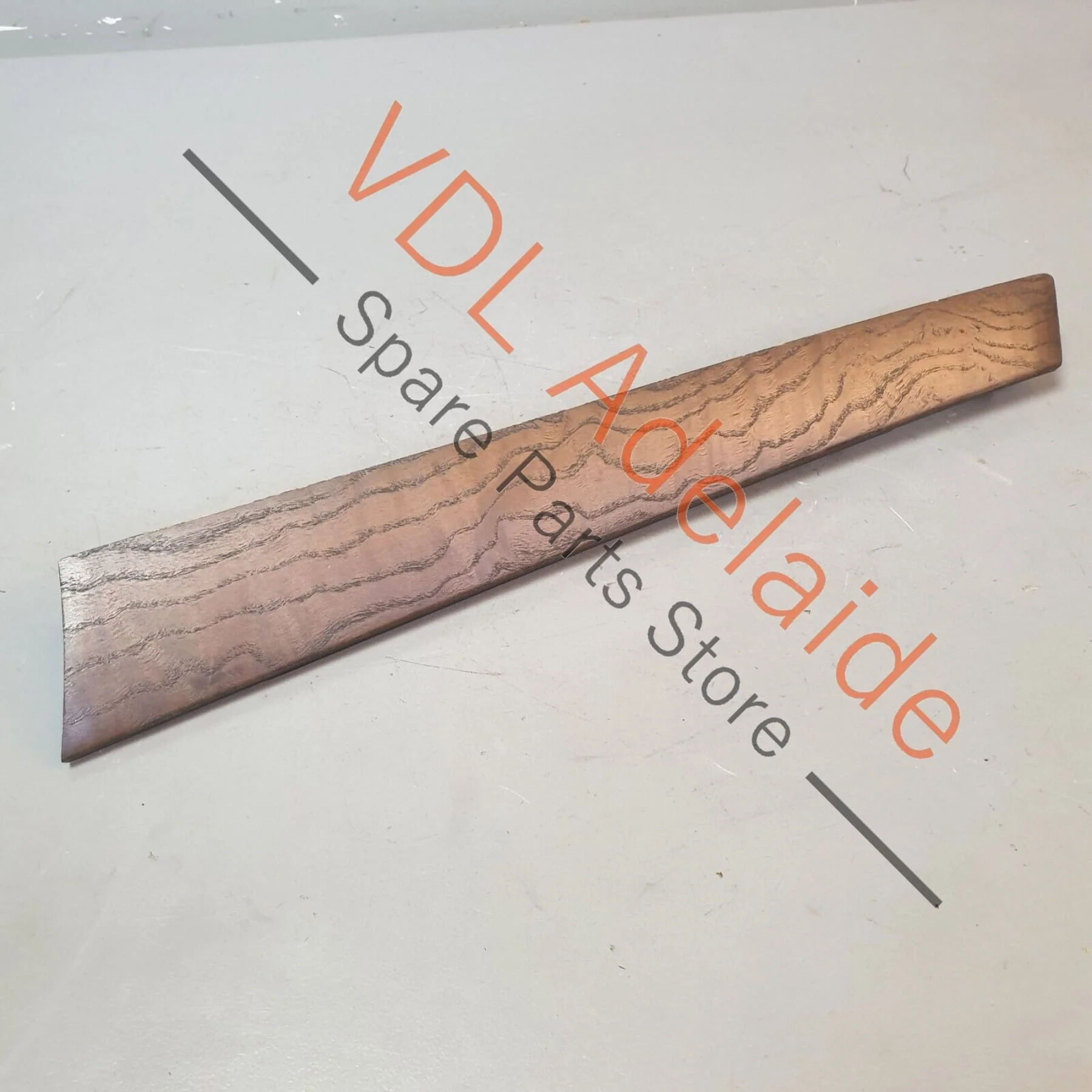 Audi A8 4H Front Right Door Trim Insert Wood Ash Grain Balsamico Brown 4H0867410E