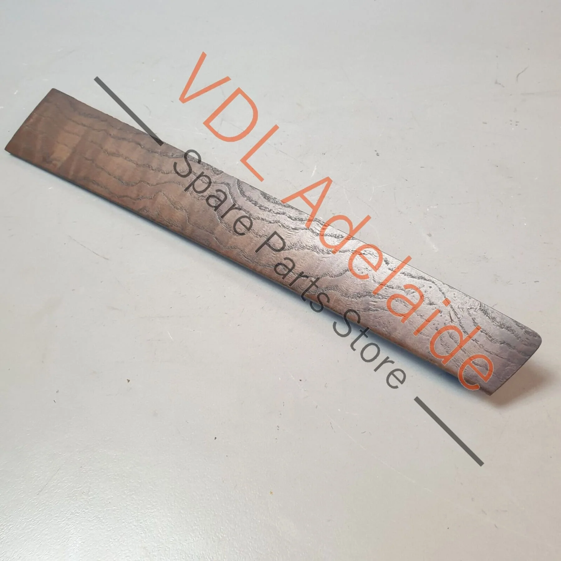 Audi A8 4H Front Right Door Trim Insert Wood Ash Grain Balsamico Brown 4H0867410E - Image 4