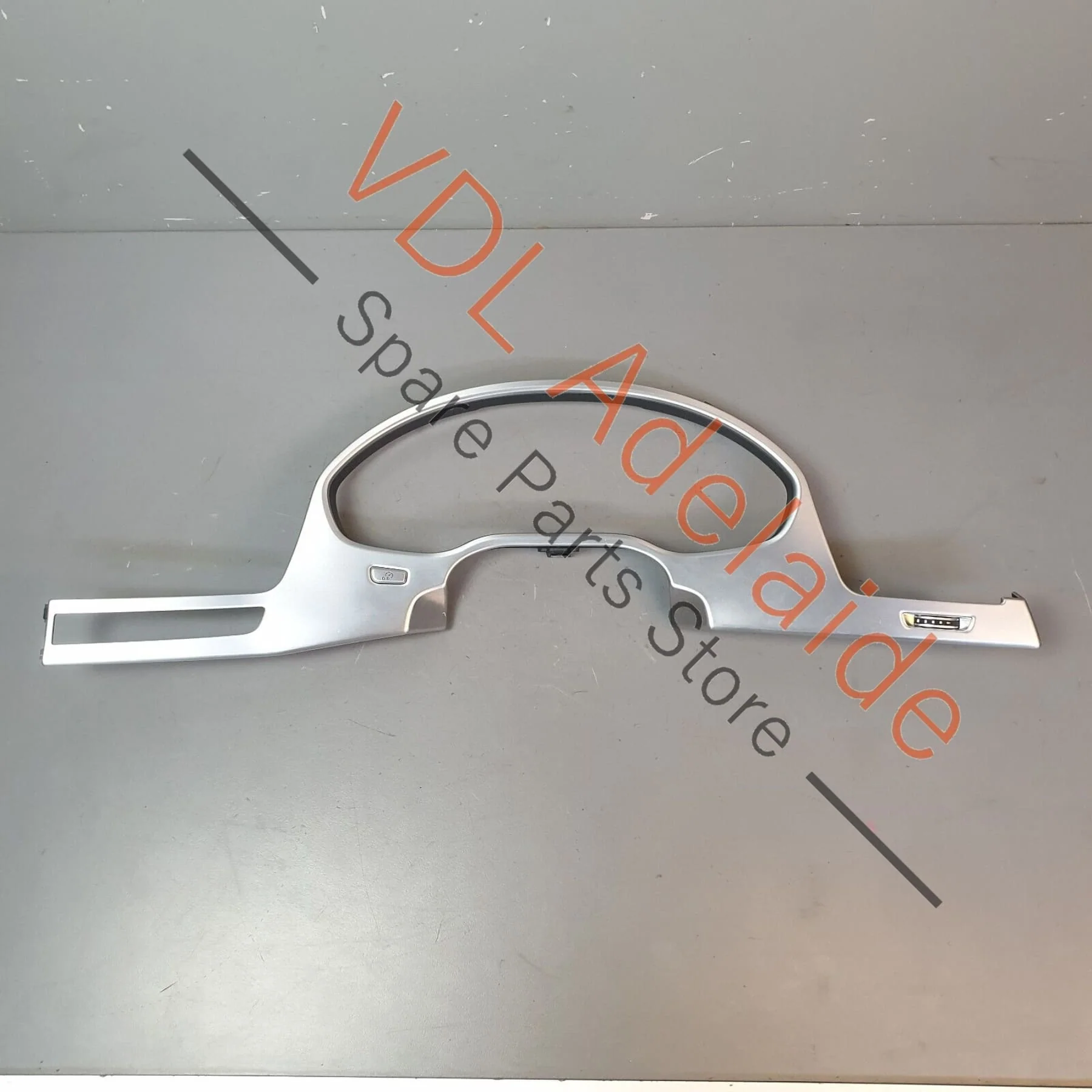 Audi A8 4H 2010-2017 Dash Dashboard Trim Insert Brushed Aluminium for RHD 4H2853174F