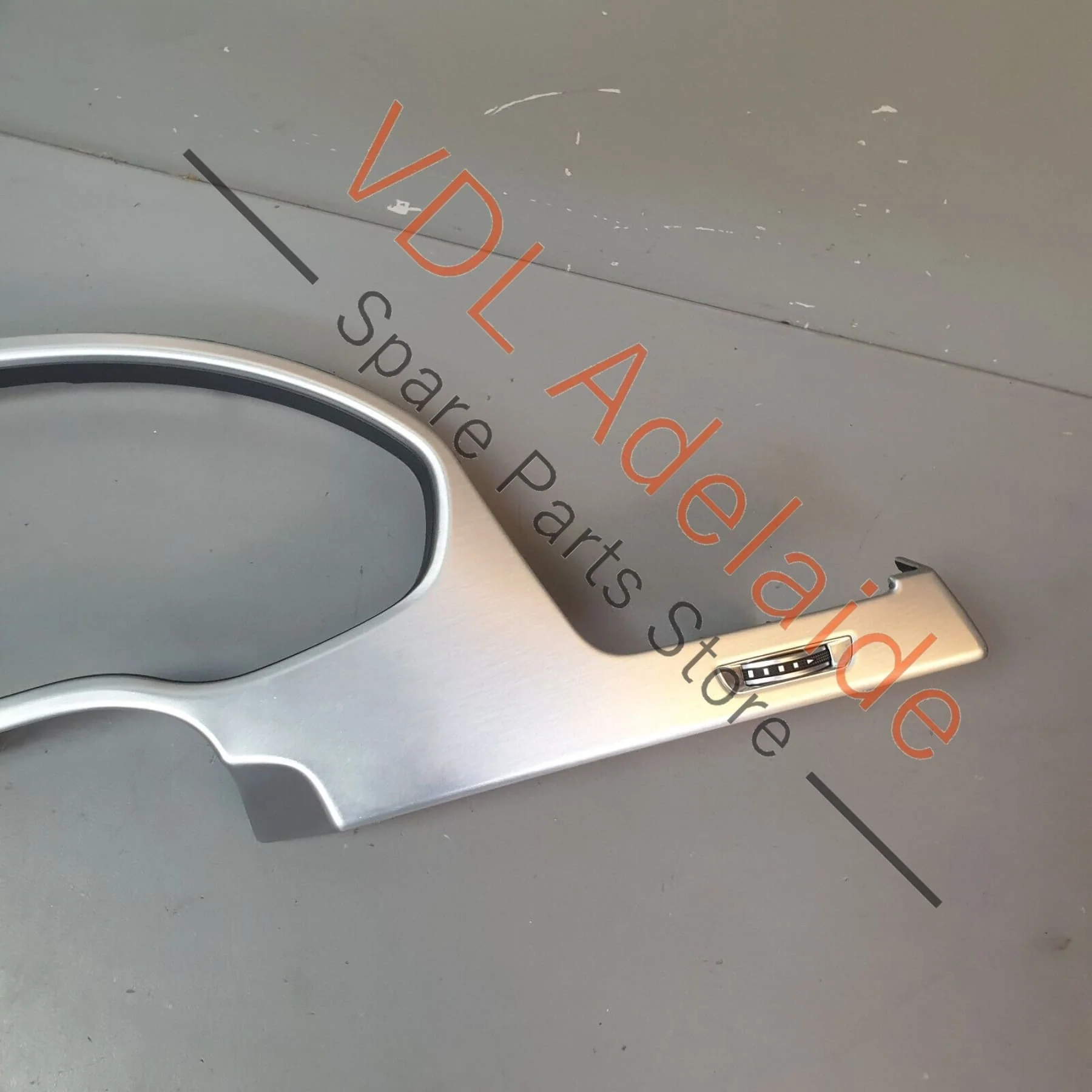 Audi A8 4H 2010-2017 Dash Dashboard Trim Insert Brushed Aluminium for RHD 4H2853174F - Image 4