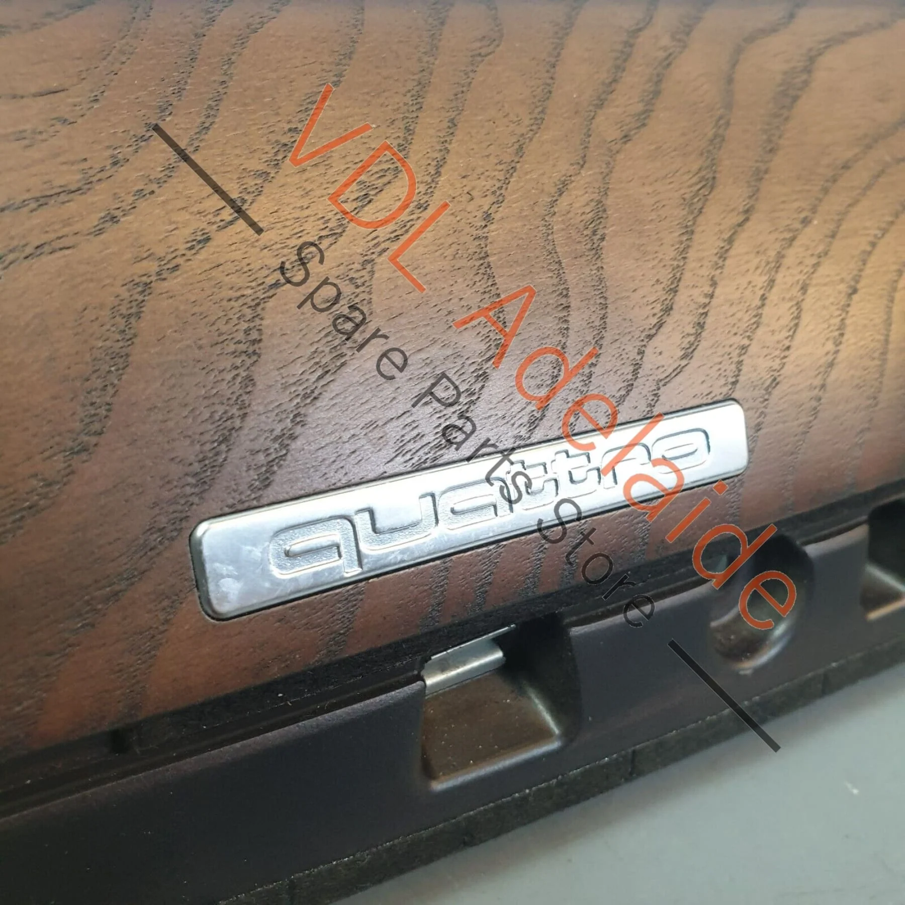 Audi A8 4H Dash Dashboard Trim Insert Wood Ash Grain Balsamico Brown for RHD 4H2857211E - Image 10