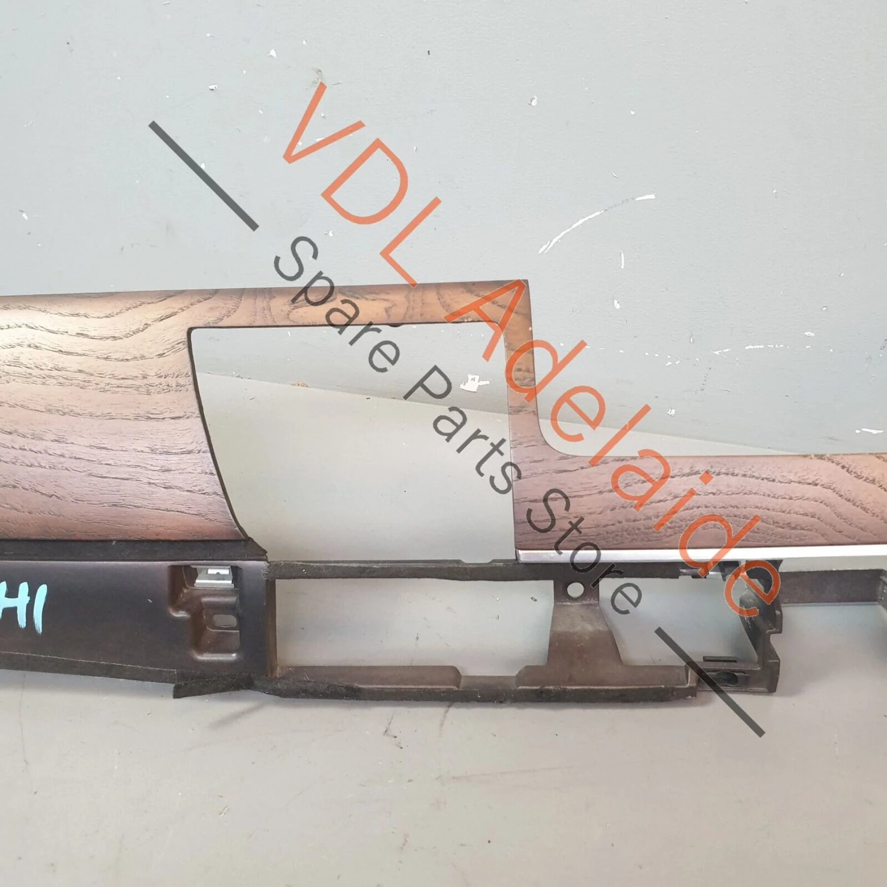 Audi A8 4H Dash Dashboard Trim Insert Wood Ash Grain Balsamico Brown for RHD 4H2857211E - Image 5