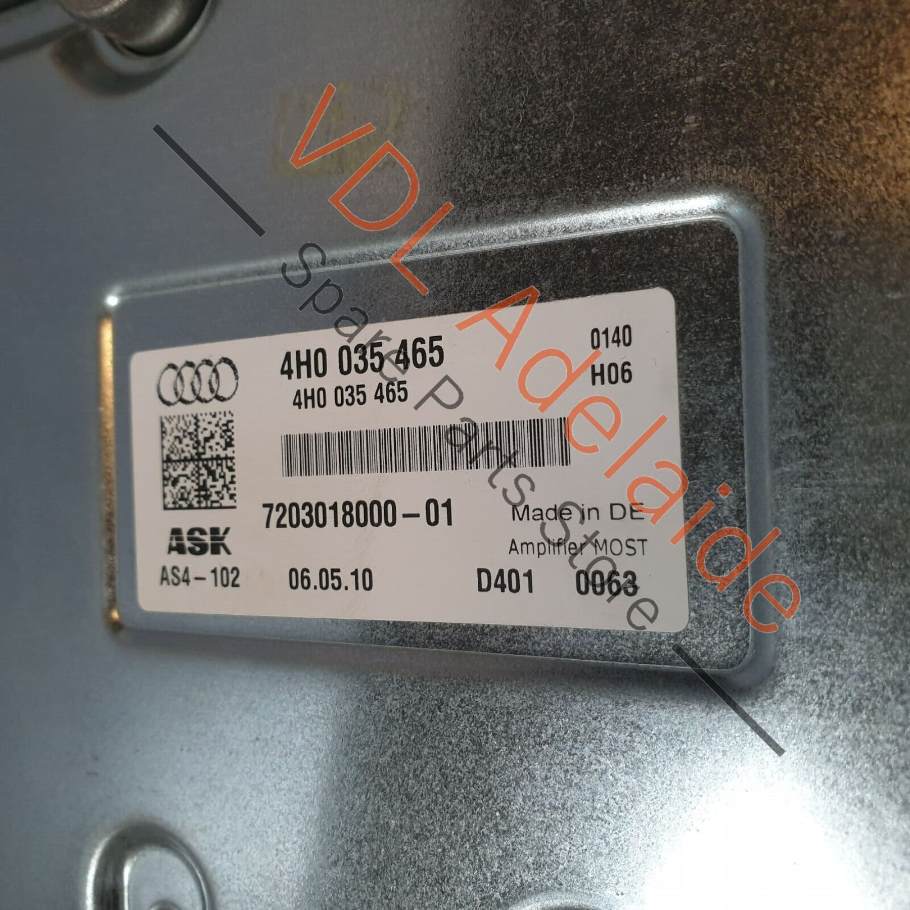 Audi A8 4H Master Main Amp Amplifier 4H0035465 for B&O Bang & Olufsen Premium - Image 6