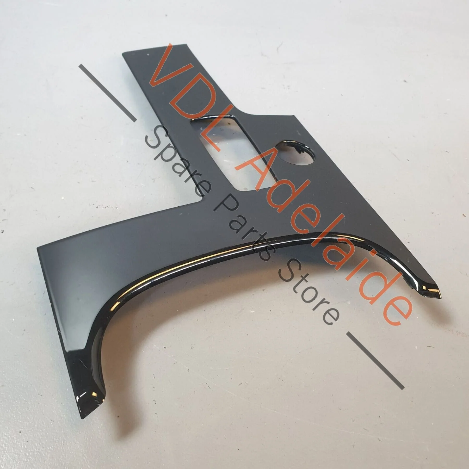 Audi A8 4H Centre Console Trim Insert Black Glossy for RHD 4H2857130A V58