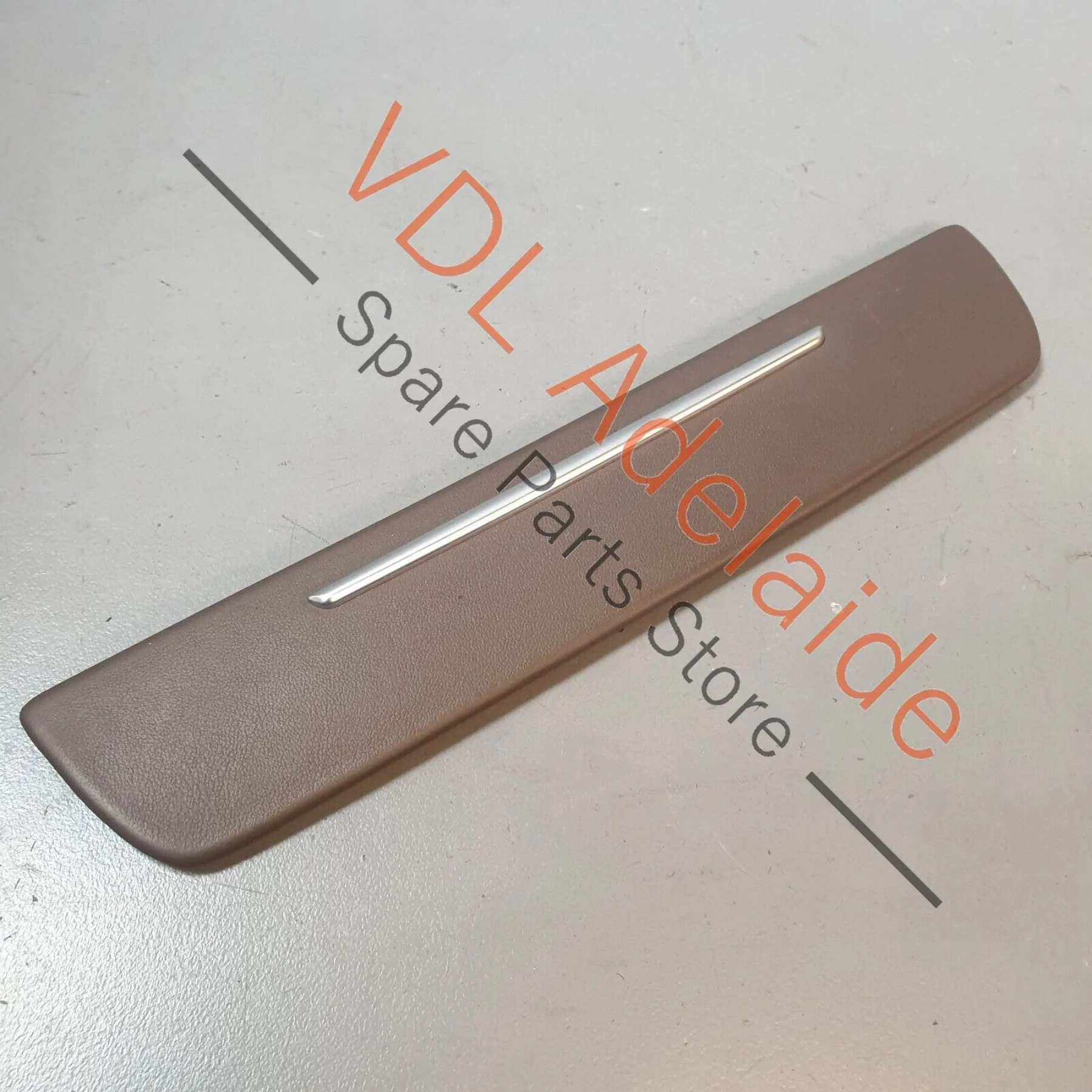 Audi A8 4H Leather Trim Panel for MMI Screen Dash 4H0853190 Picco brown