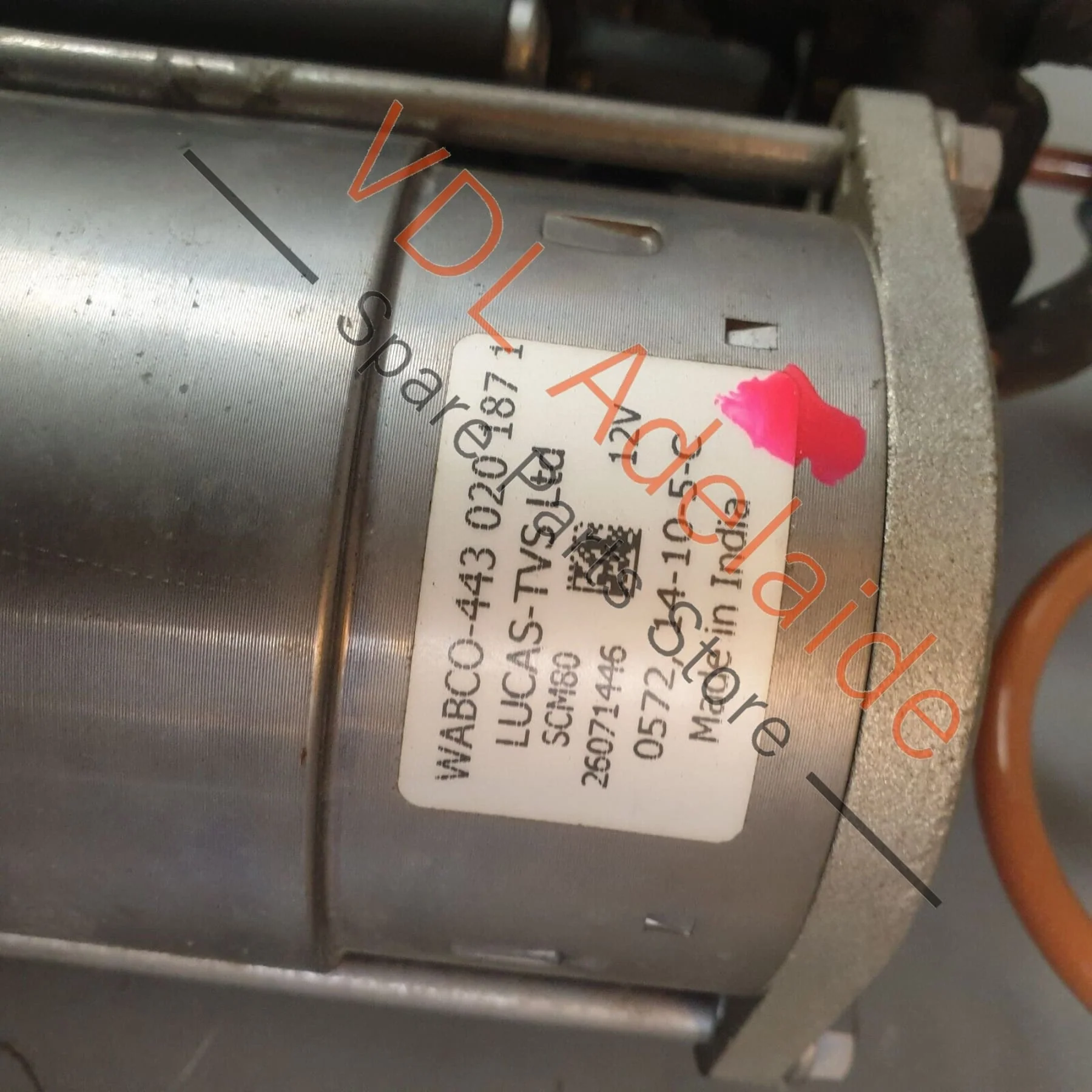 Genuine Low Km Audi A8 4H Air Suspension Pump Compressor 4H0616005C - Image 3