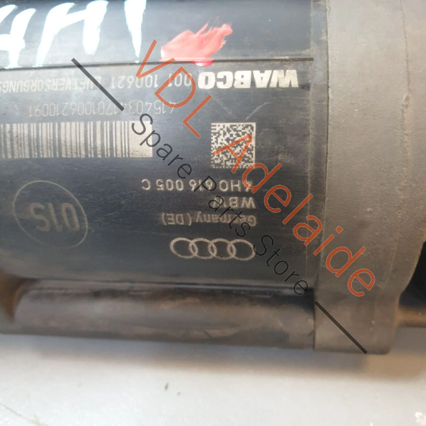 Genuine Low Km Audi A8 4H Air Suspension Pump Compressor 4H0616005C - Image 5