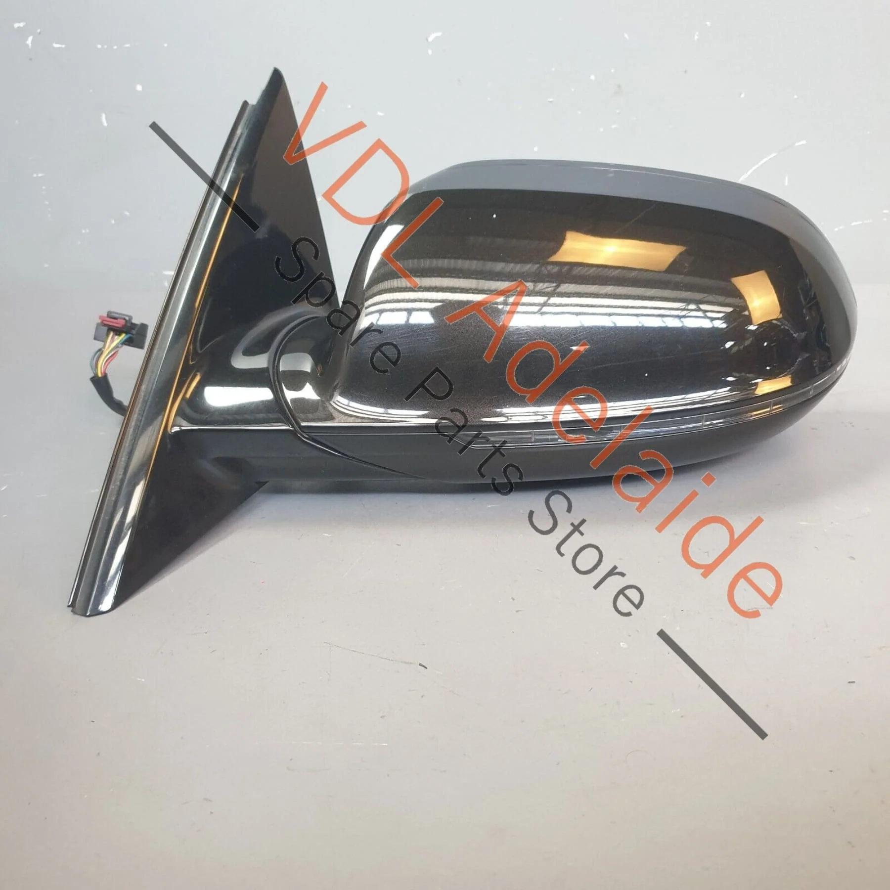 Audi A8 4H LHS Left Side Folding Exterior Mirror Complete Assembly 4H2857409H